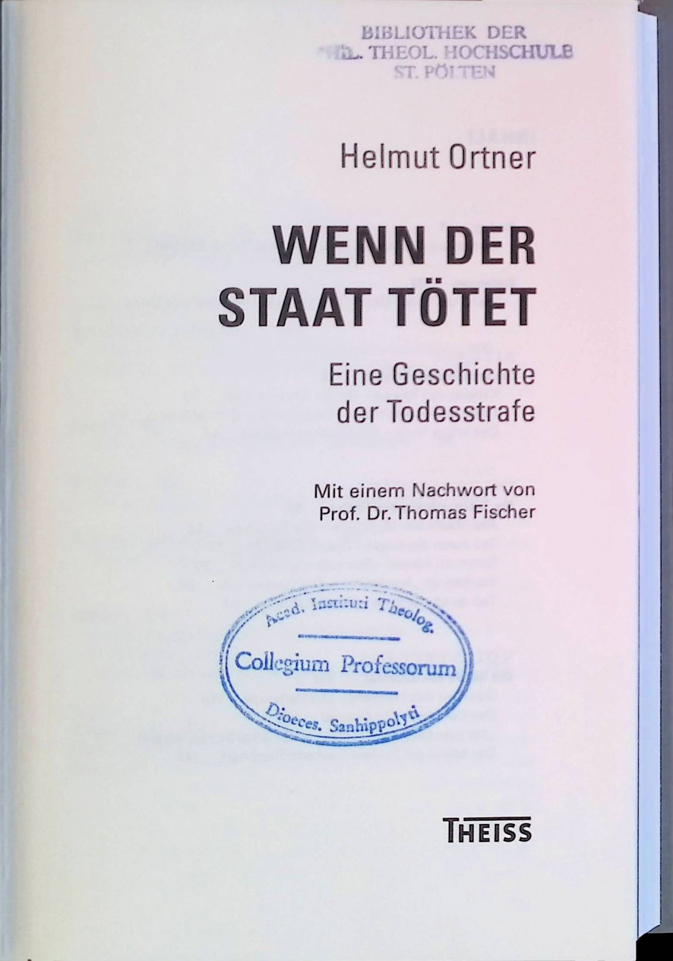 Wenn der Staat tötet : eine Geschichte der Todesstrafe