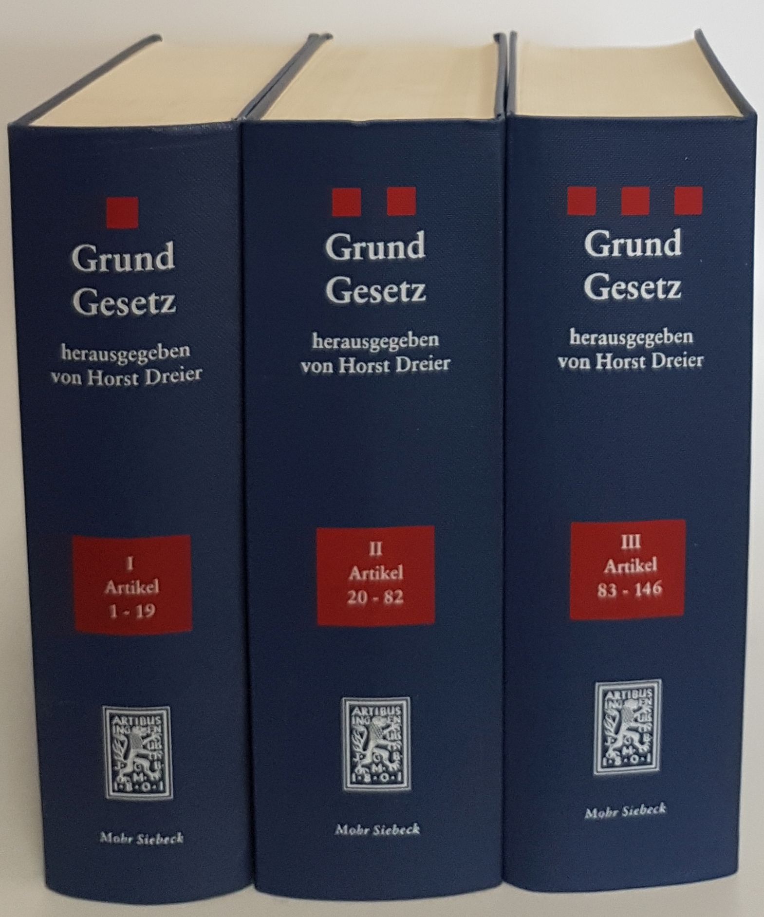 Grundgesetz: Kommentar (3 Bände KOMPLETT) - Artikel 1 - 146