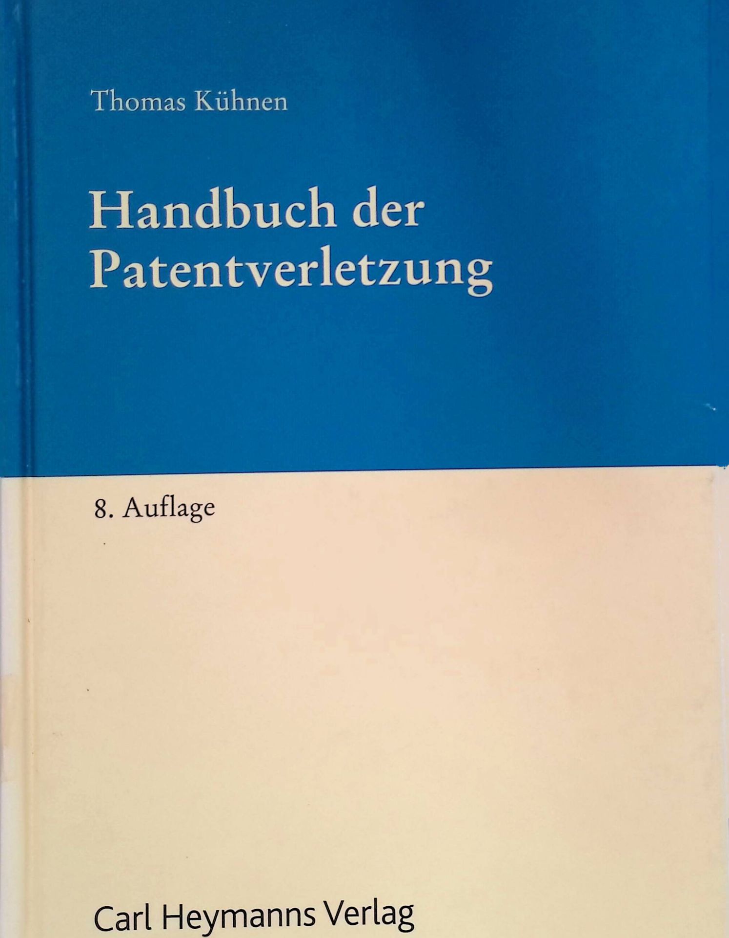 Handbuch der Patentverletzung
