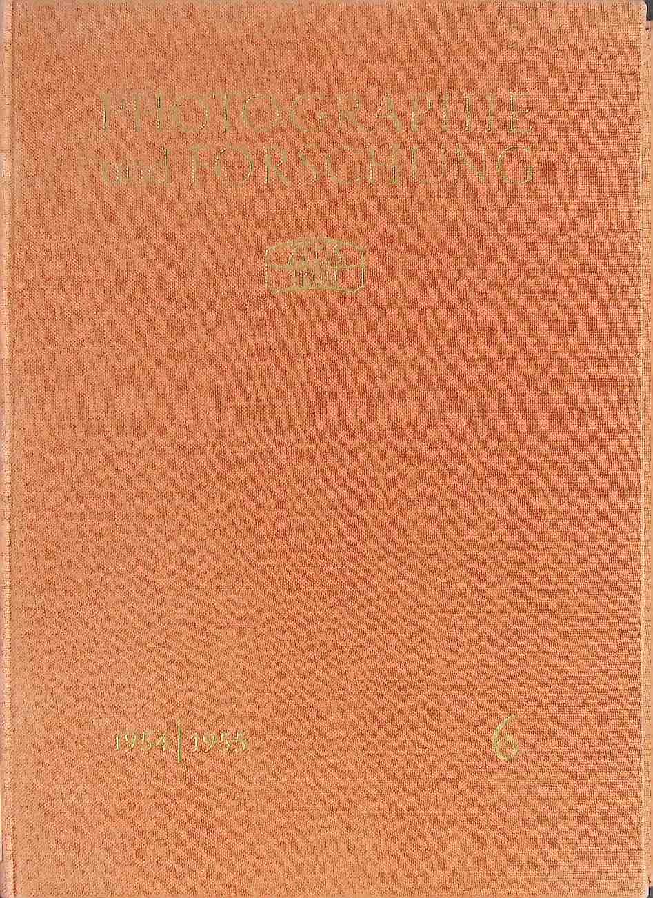 Mikrophotographie - in: Photographie und Forschung 6, 1954/1955