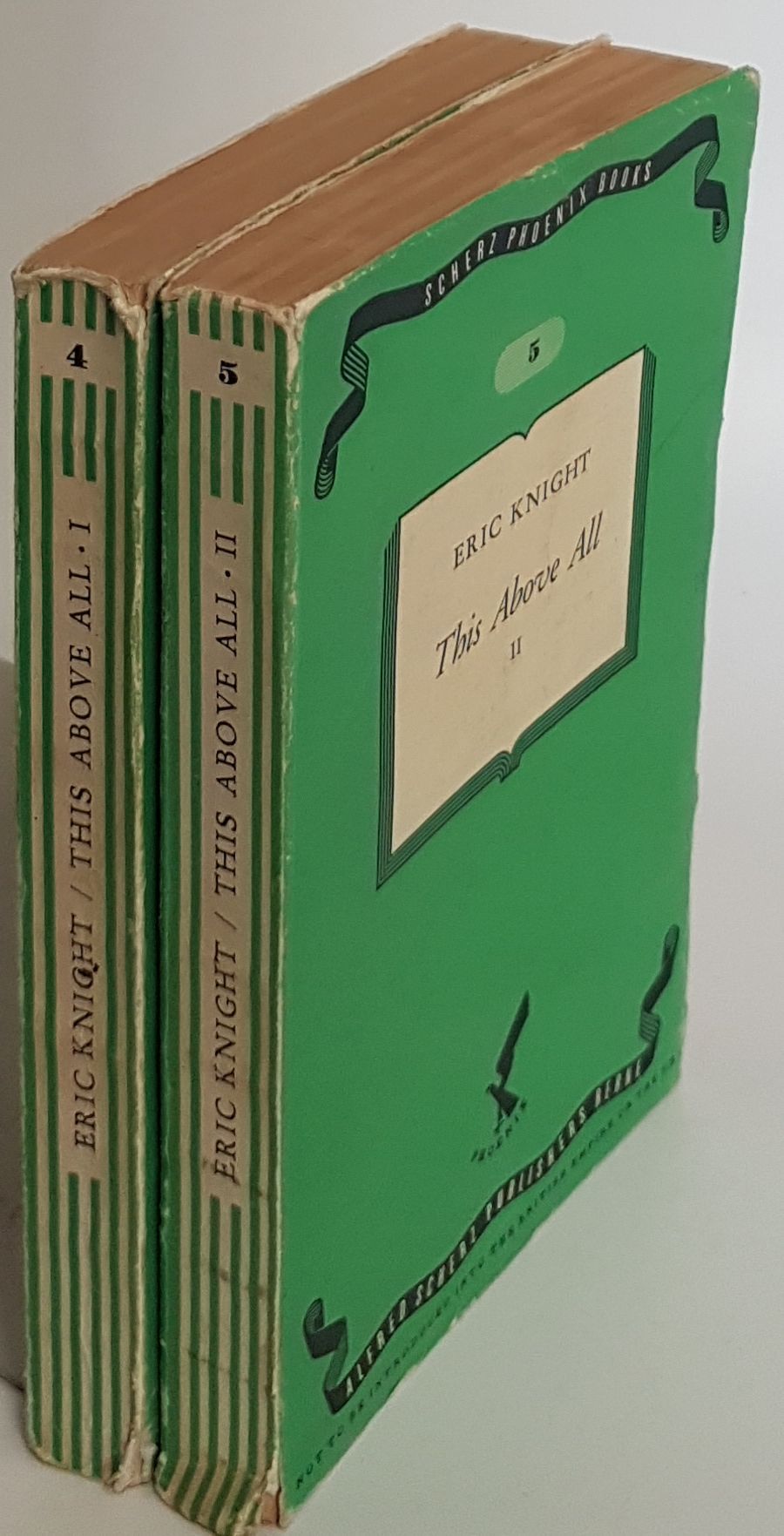 This Above All (2 vols./ 2 Bände KOMPLETT)