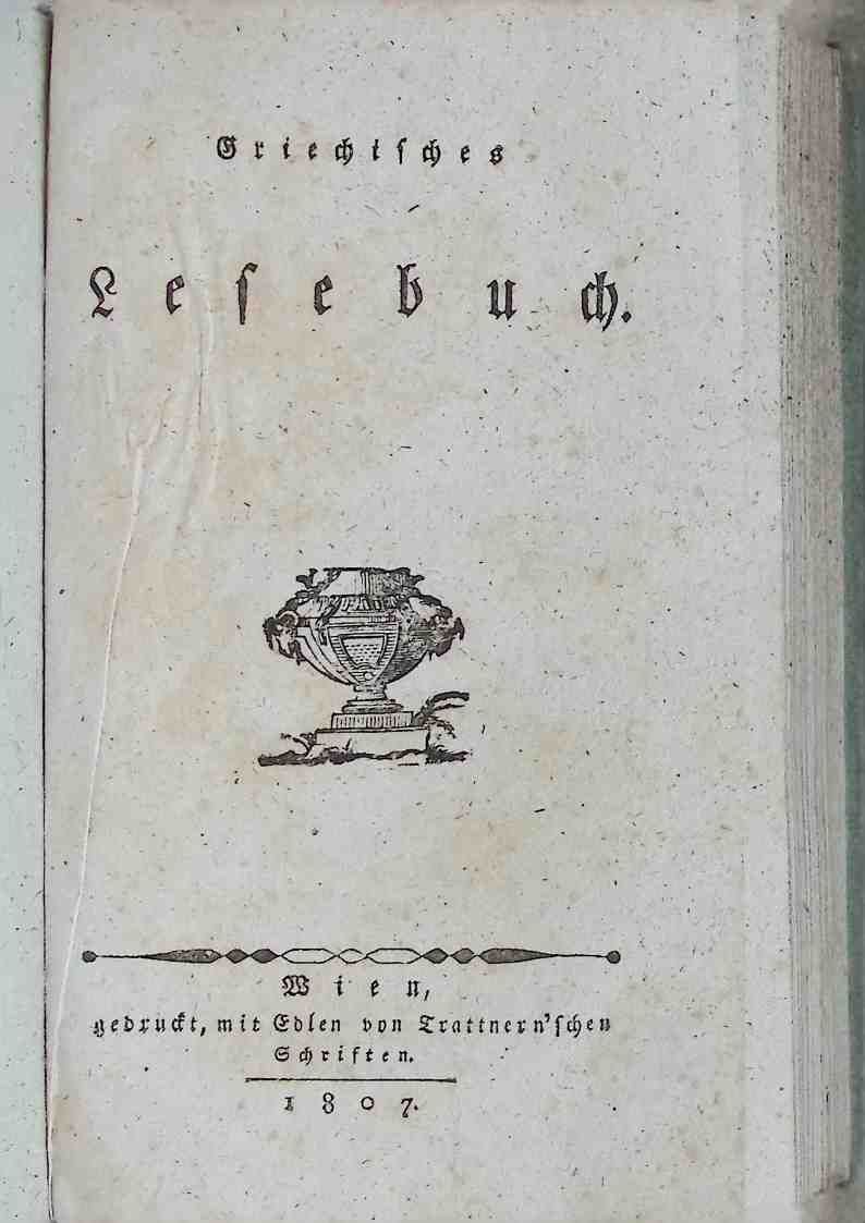 Griechisches Lesebuch