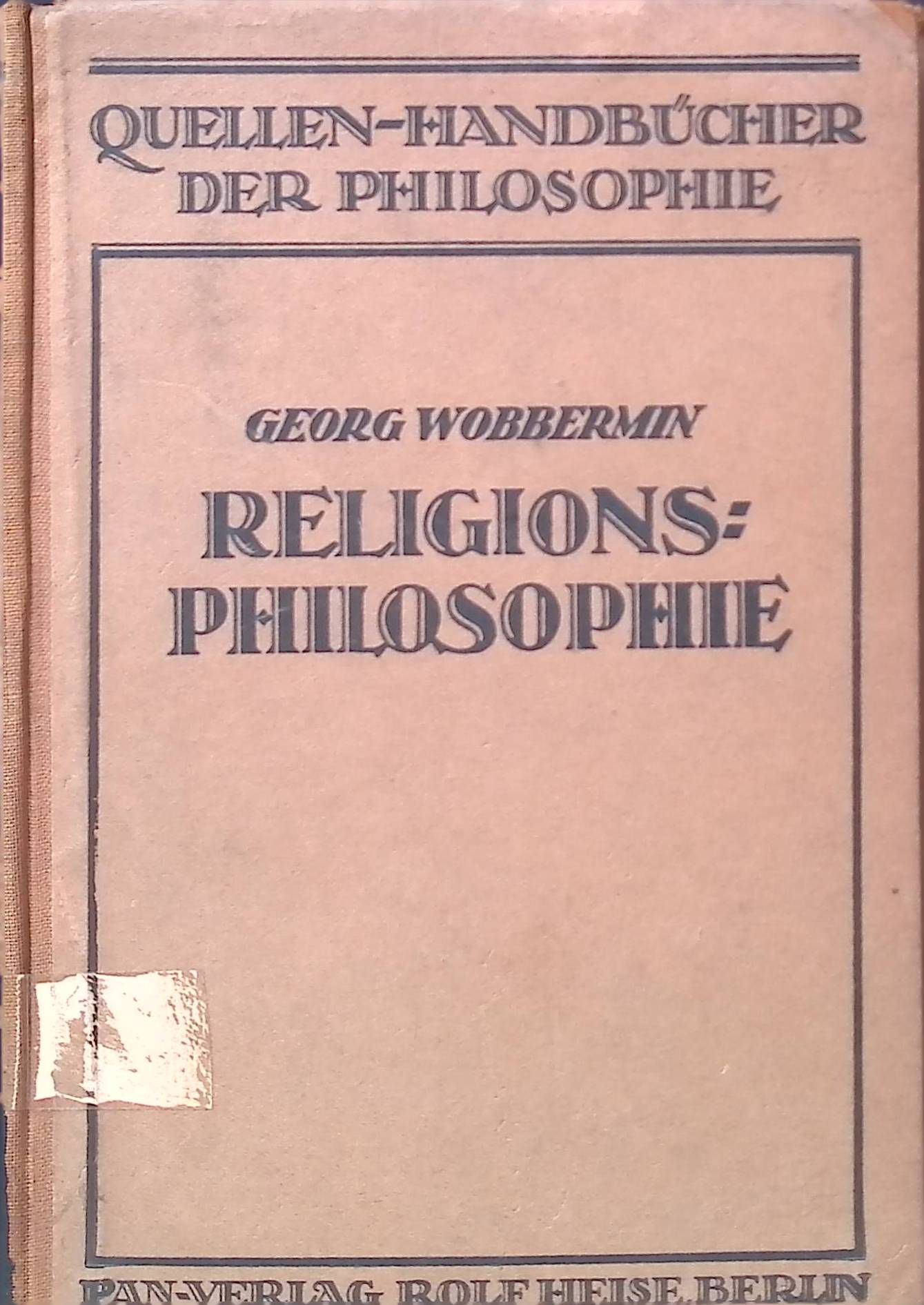 Religionsphilosophie