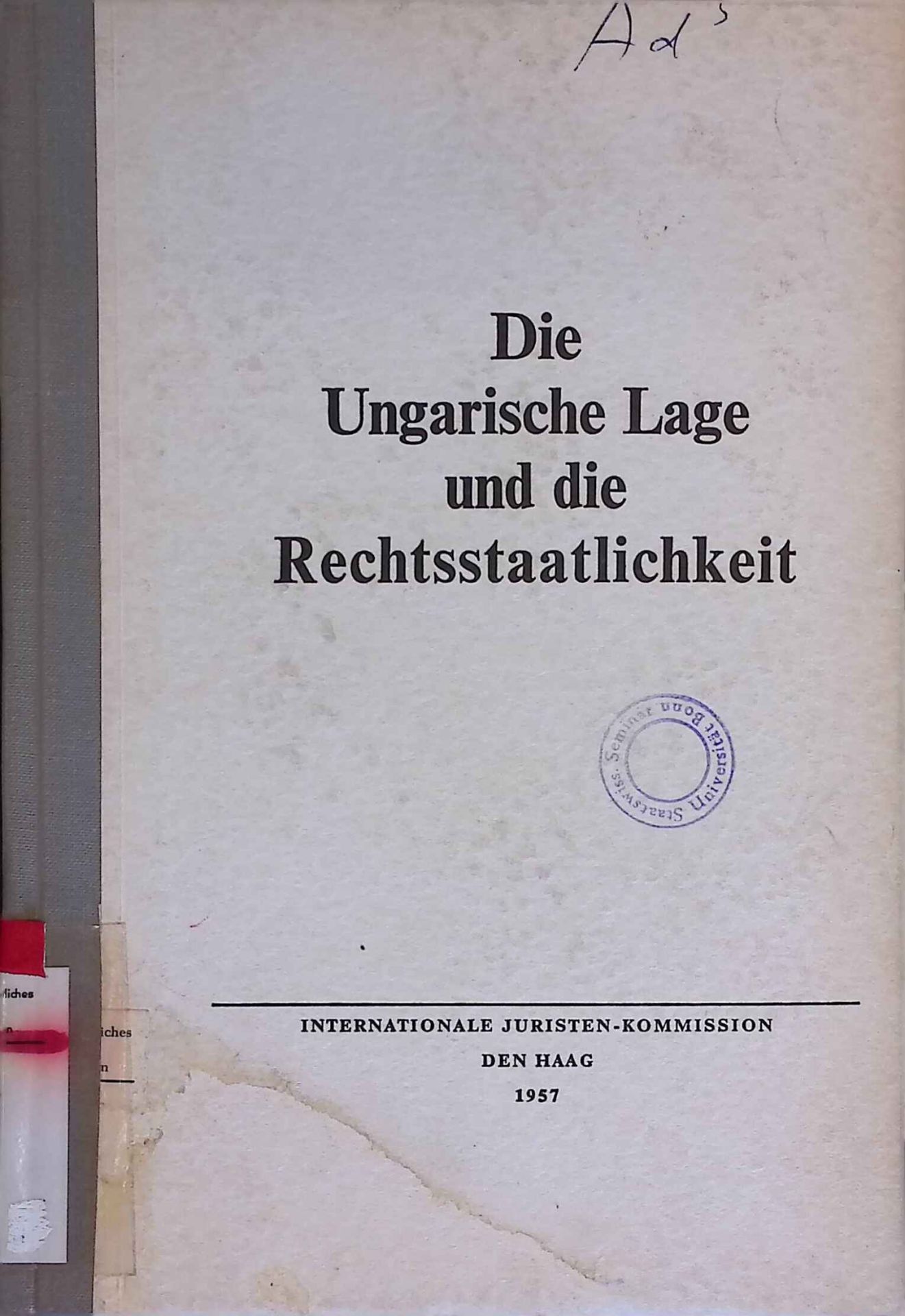 Die Ungarische Lage und die Rechtsstaatlichkeit