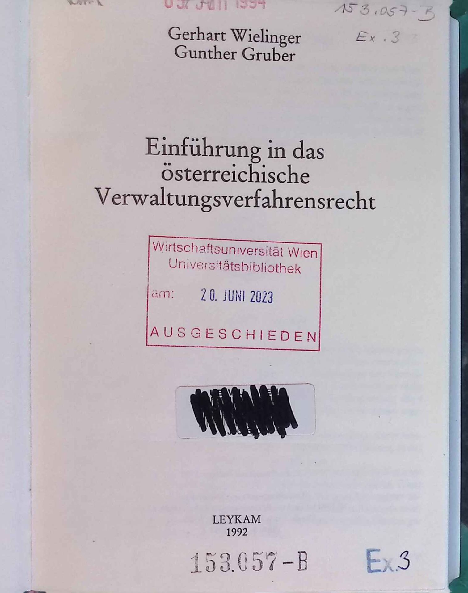 Einführung in das österreichische Verwaltungsverfahrensrecht