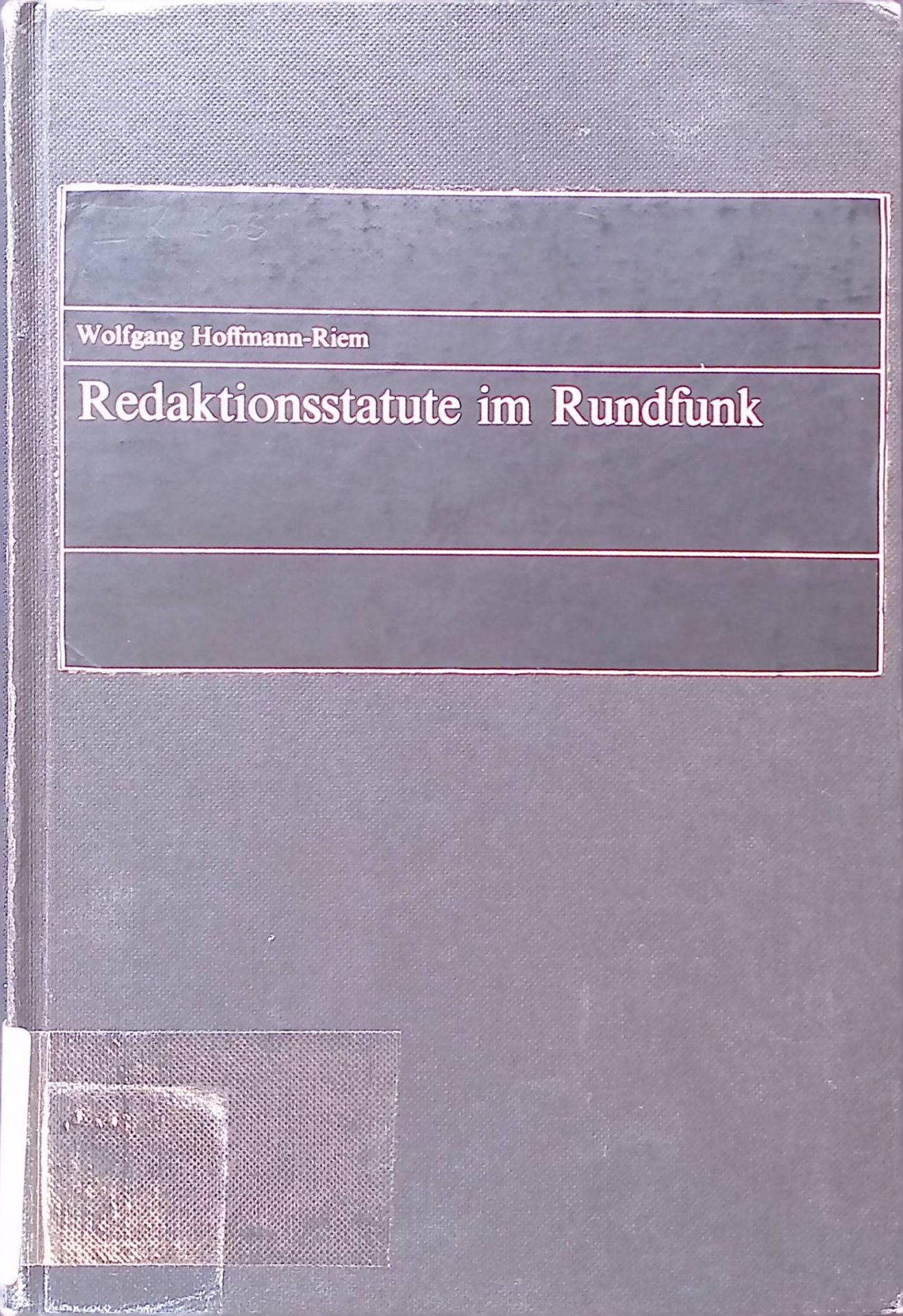 Redaktionsstatute im Rundfunk