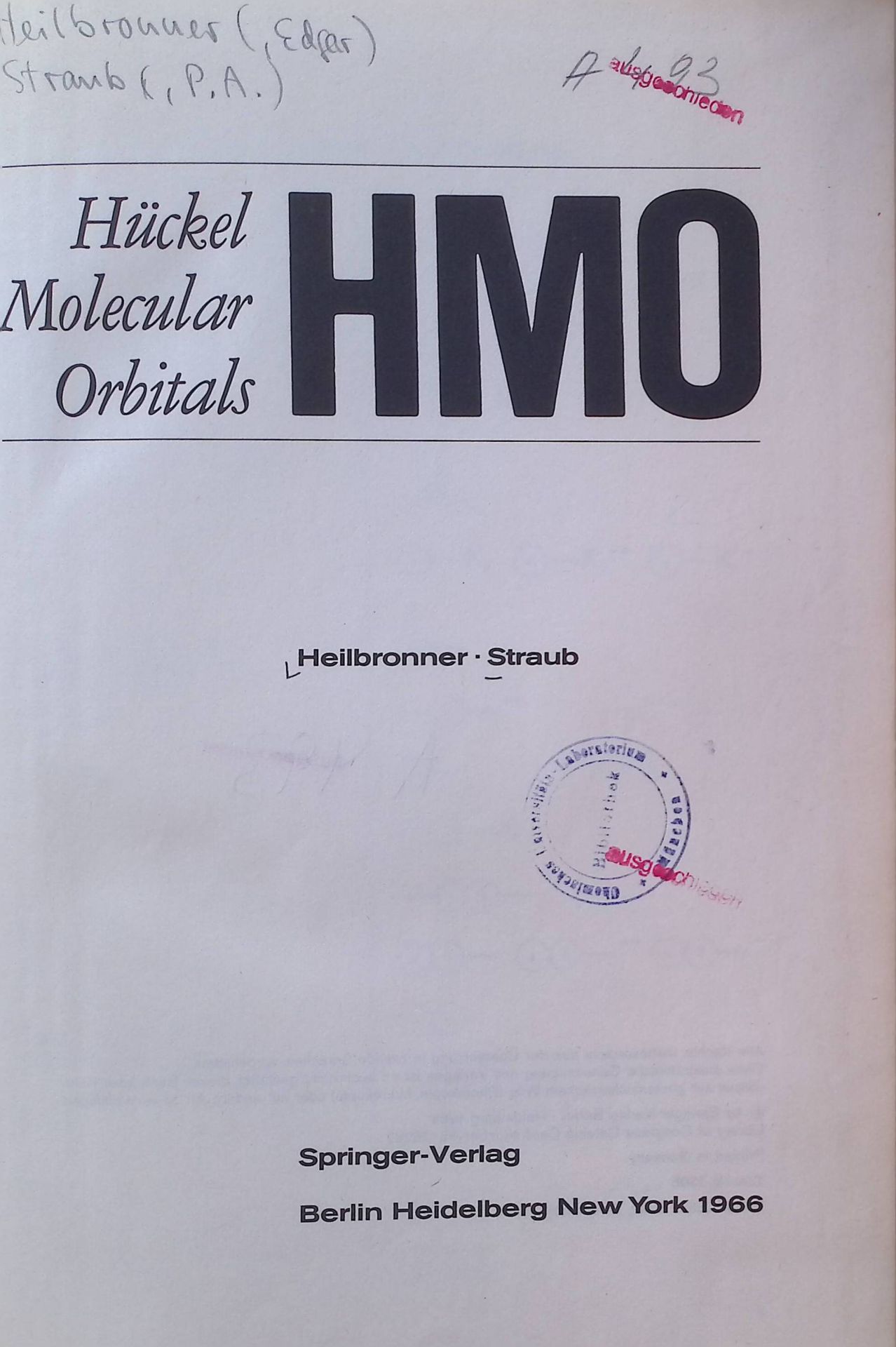 HMO Hückel Molecular Orbitals