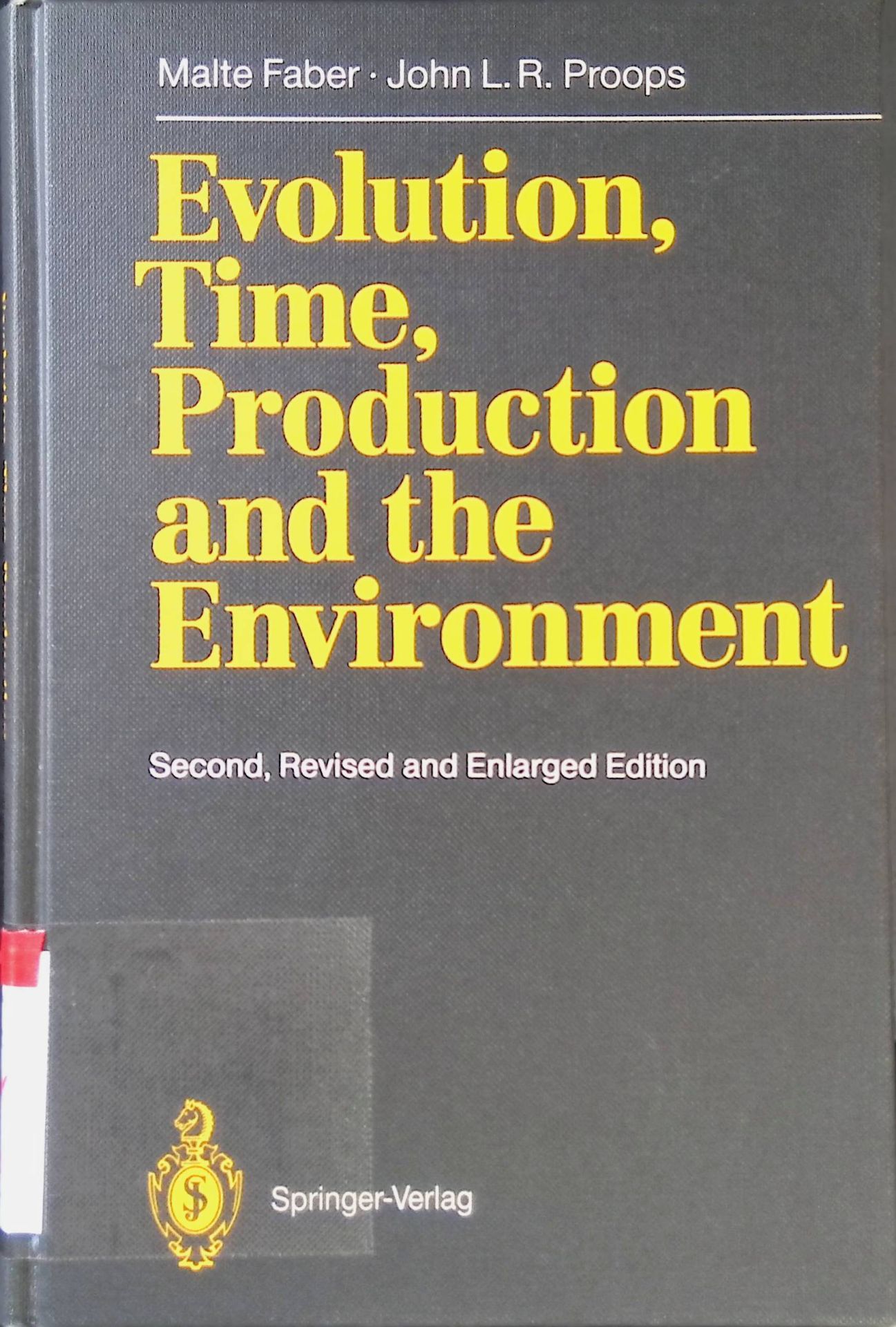 Evolution, Time, Production and the Environment