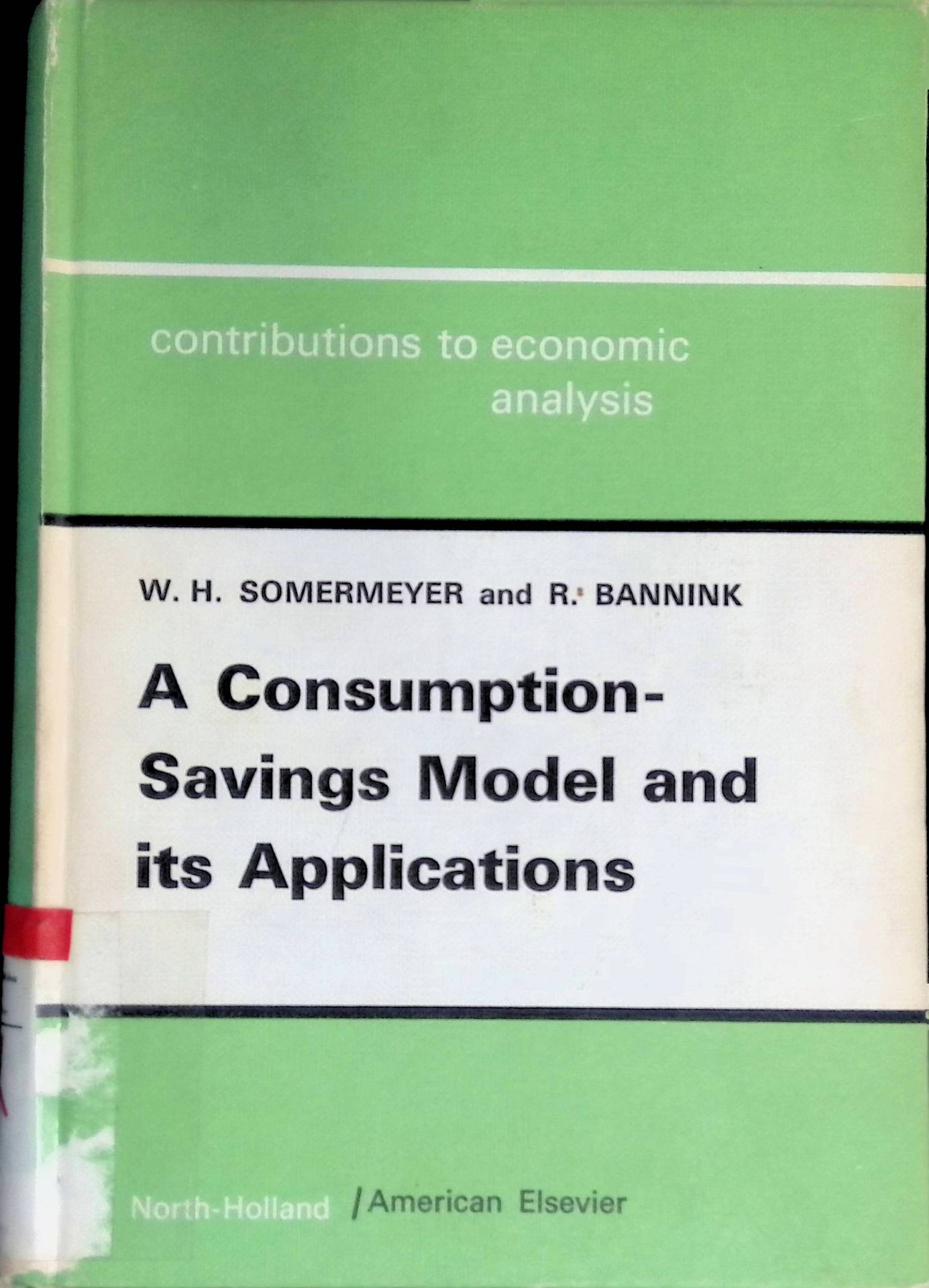 Consumption-saving Model and Its Applications: Contributions to Economic Analysis 79