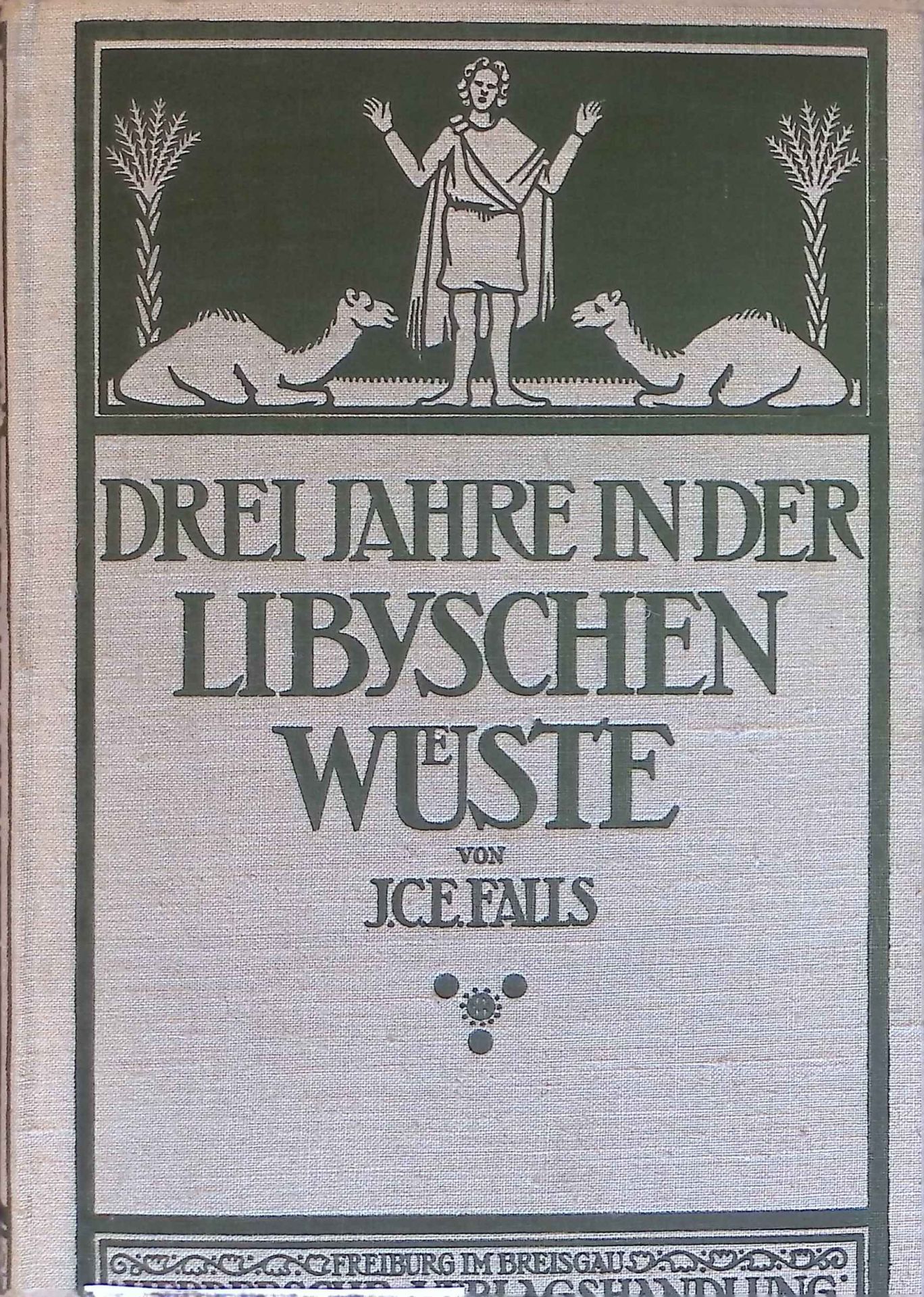 Drei Jahre in der Libyschen Wüste : Reisen, Entdeckungen und Ausgrabungen der Frankfurter Menasexpedition (Kaufmannsche Expedition)