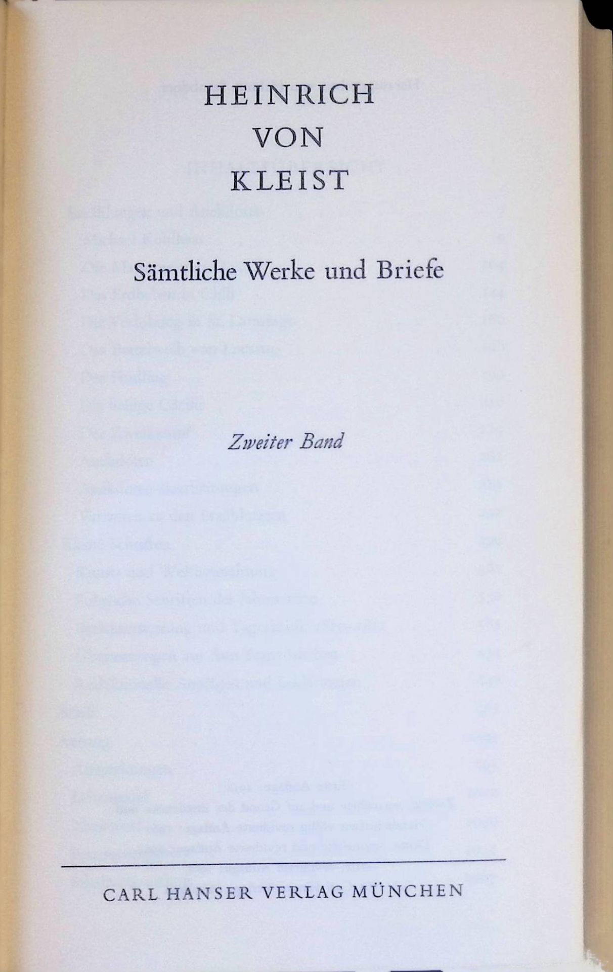 Sämtliche Werke und Briefe - Bd. 2