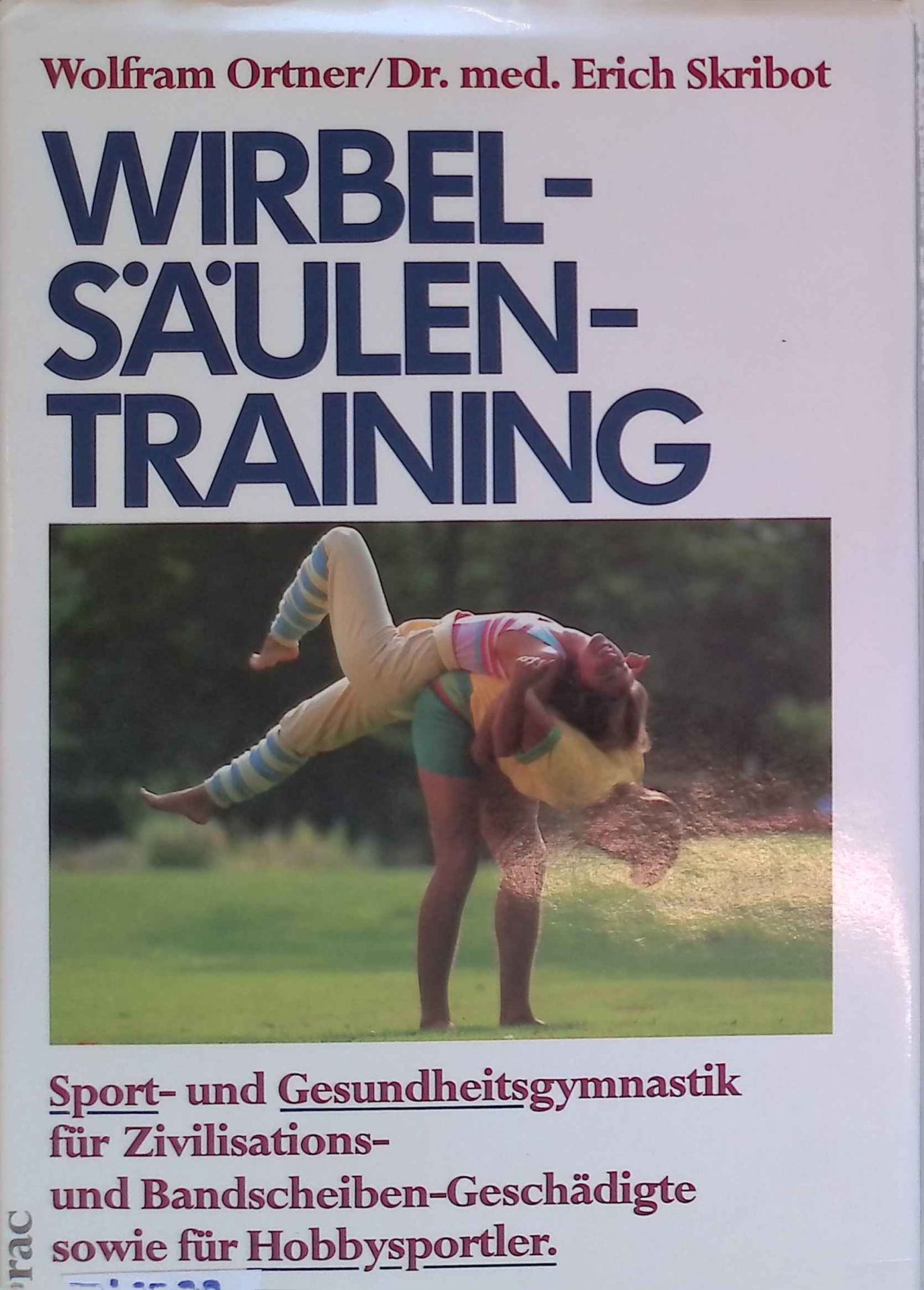 Wirbelsäulentraining : Sport- und Gesundheitsgymnastik für Zivilisations- und Bandscheiben-Geschädigte sowie für Hobbysportler