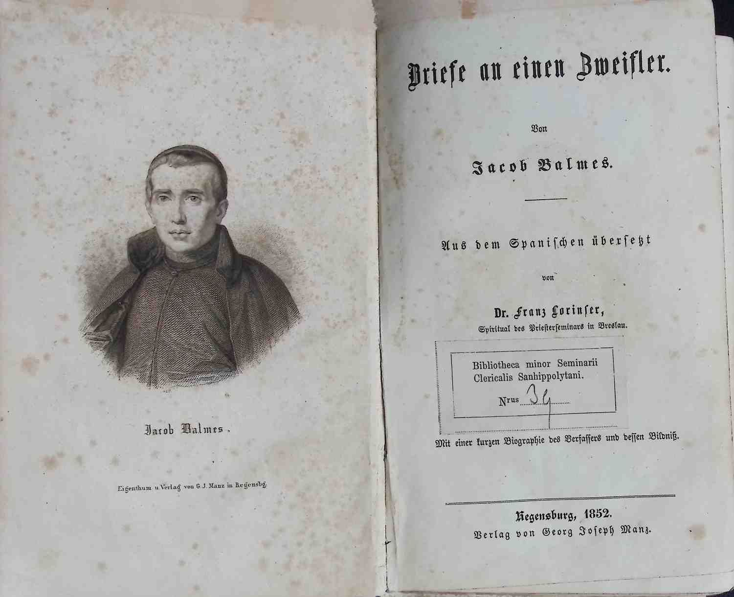 Briefe an einen Zweifler