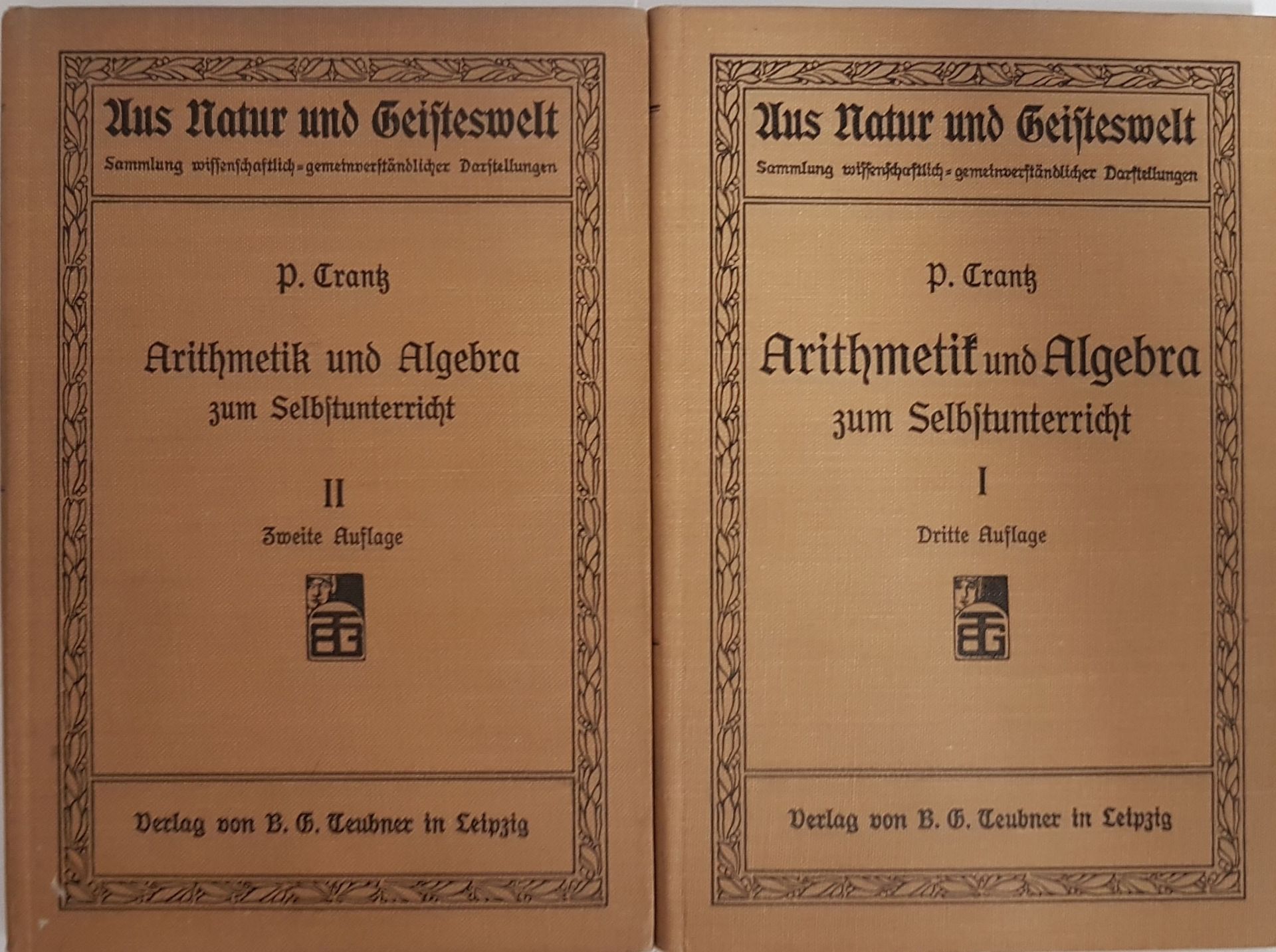 Arithmetik und Algebra zum Selbstunterricht (2 Bände KOMPLETT)