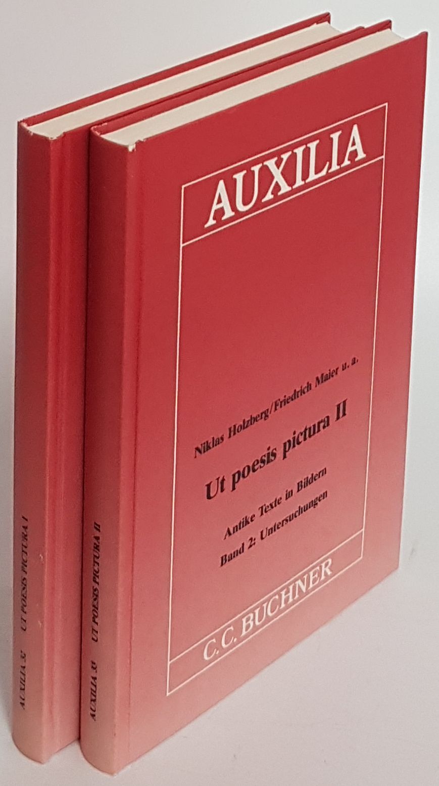 Ut poesis pictura. Antike Texte in Bildern (2 Bände KOMPLETT) - Bd.I: Essays, Interpretationen, Projekte/ Bd.II: Untersuchungen