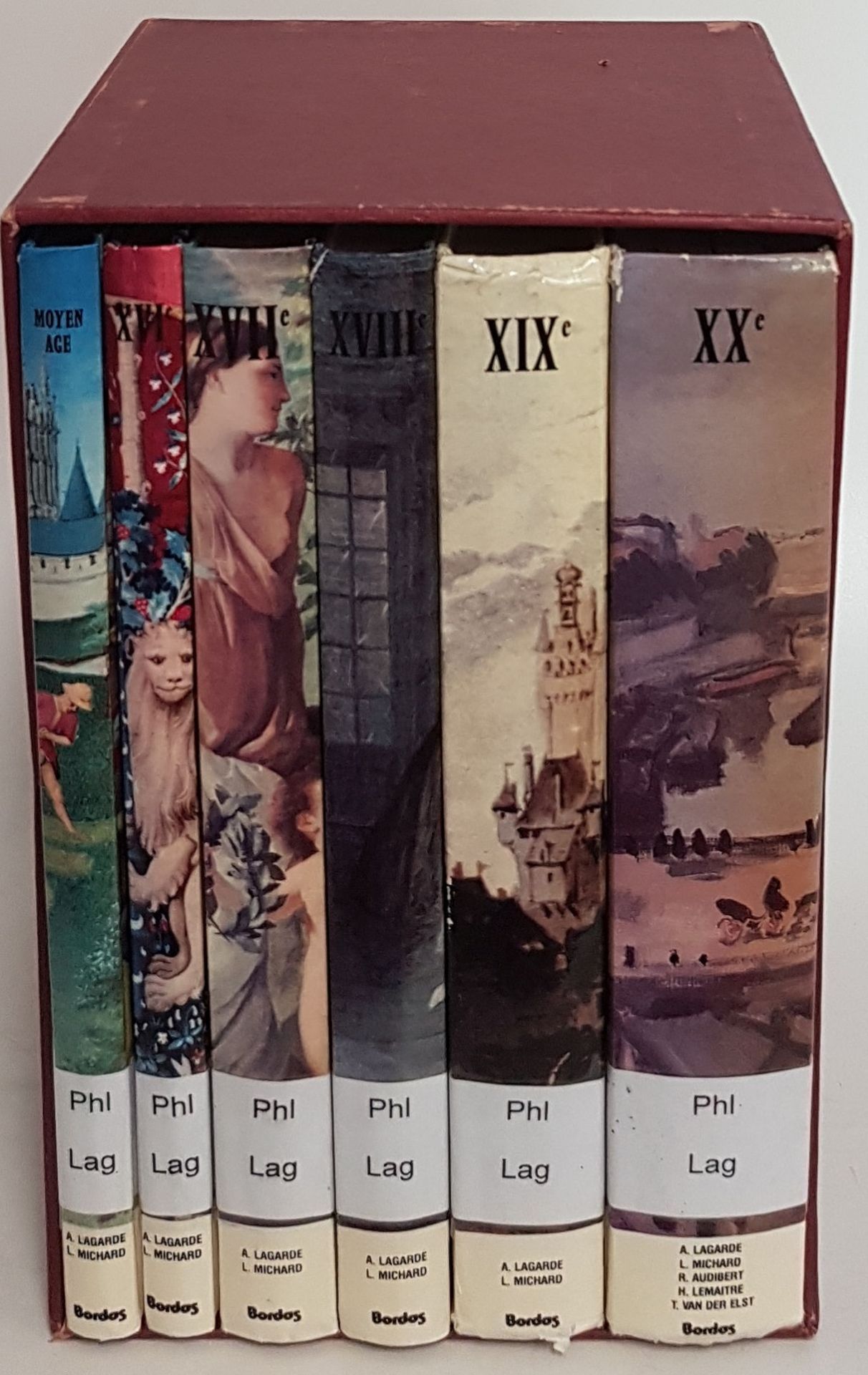 Collection Littéraire: Les grands auteurs français du programme (6 tomes/ 6 Bände KOMPLETT) -Moyen Âge/ XVIe siècle/ XVIIe siècle/ XVIIIe siècle/ XIXe siècle/ XXe siècle