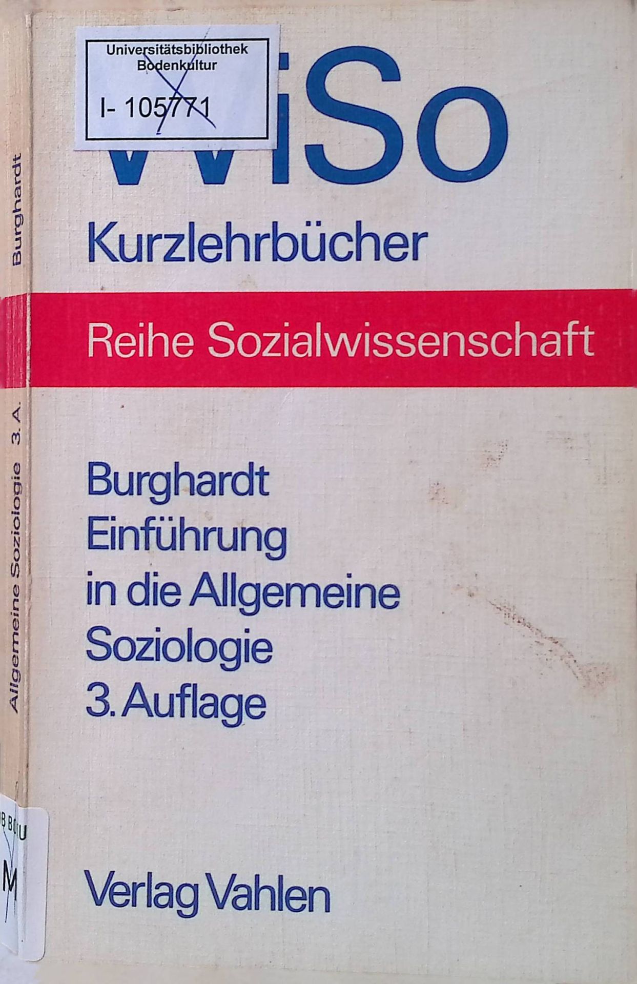 Einführung in die allgemeine Soziologie