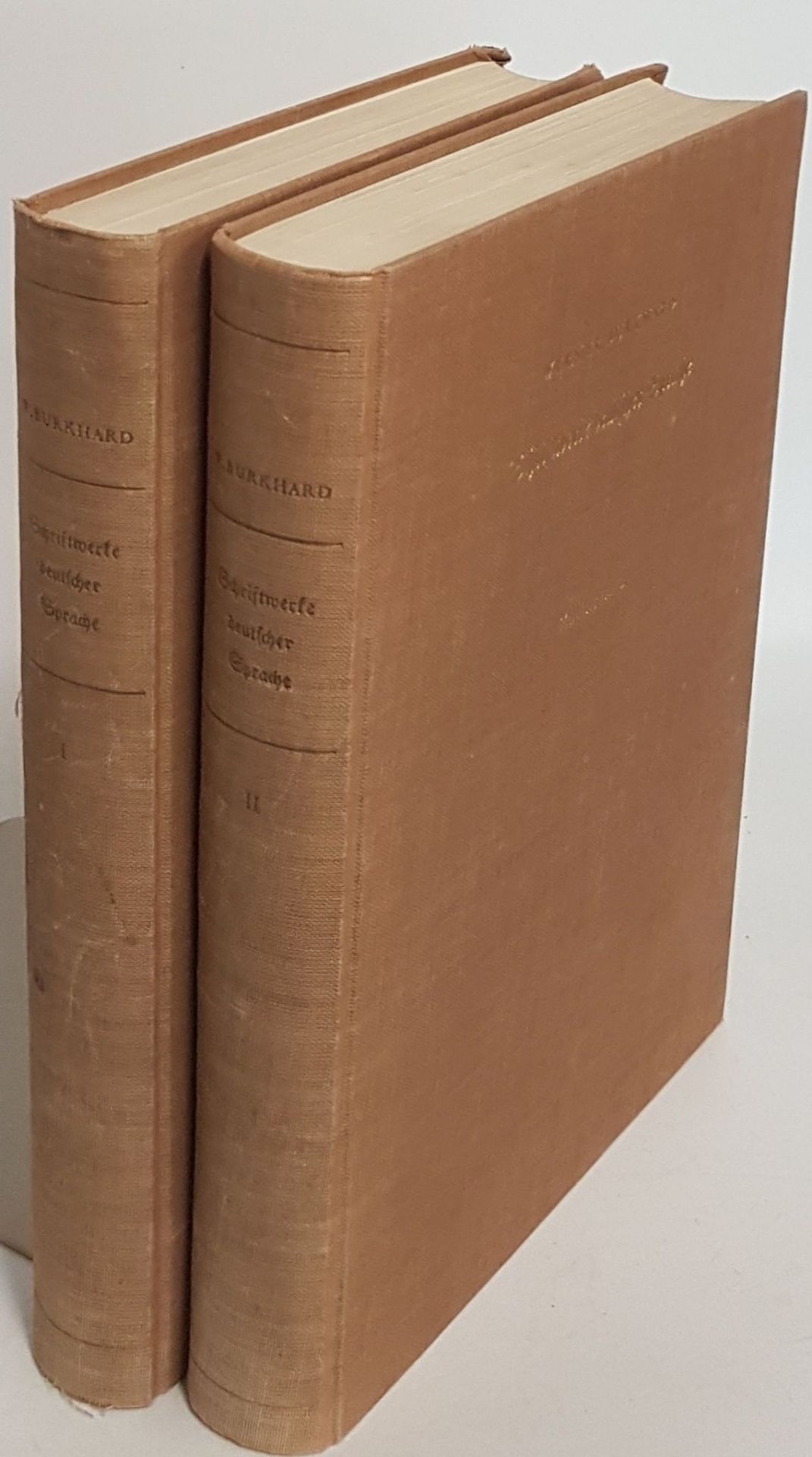 Schriftwerke deutscher Sprache: ein literaturgeschichtliches Lesebuch (2 Bände KOMPLETT) - Bd.I: Von den Anfängen bis ins Barockzeitalter/ Bd.II: Von der Aufklärung bis zur neuen Innerlichkeit: eine ergänzende Auswahl