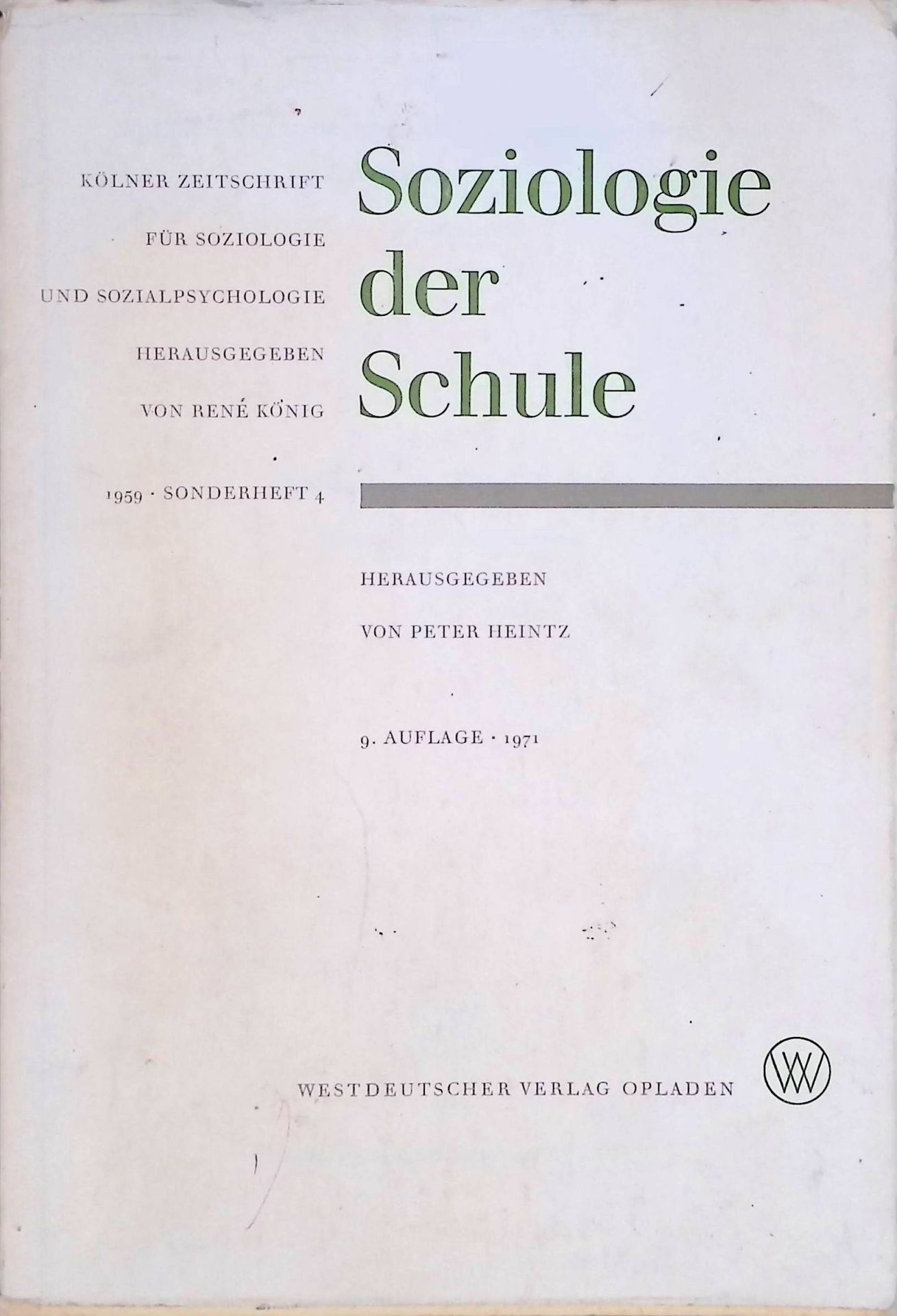 Soziologie der Schule