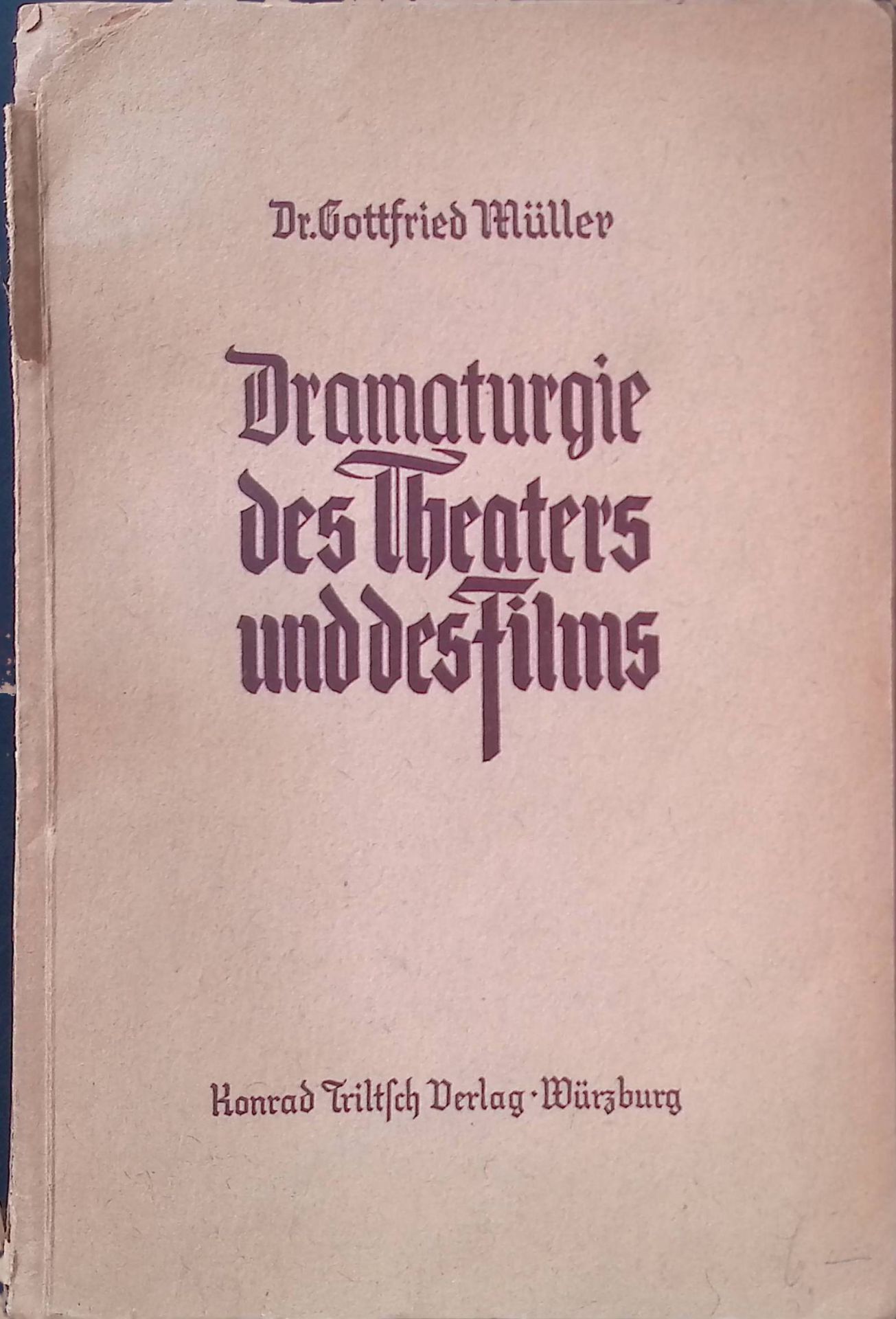 Dramaturgie des Theaters und des Films