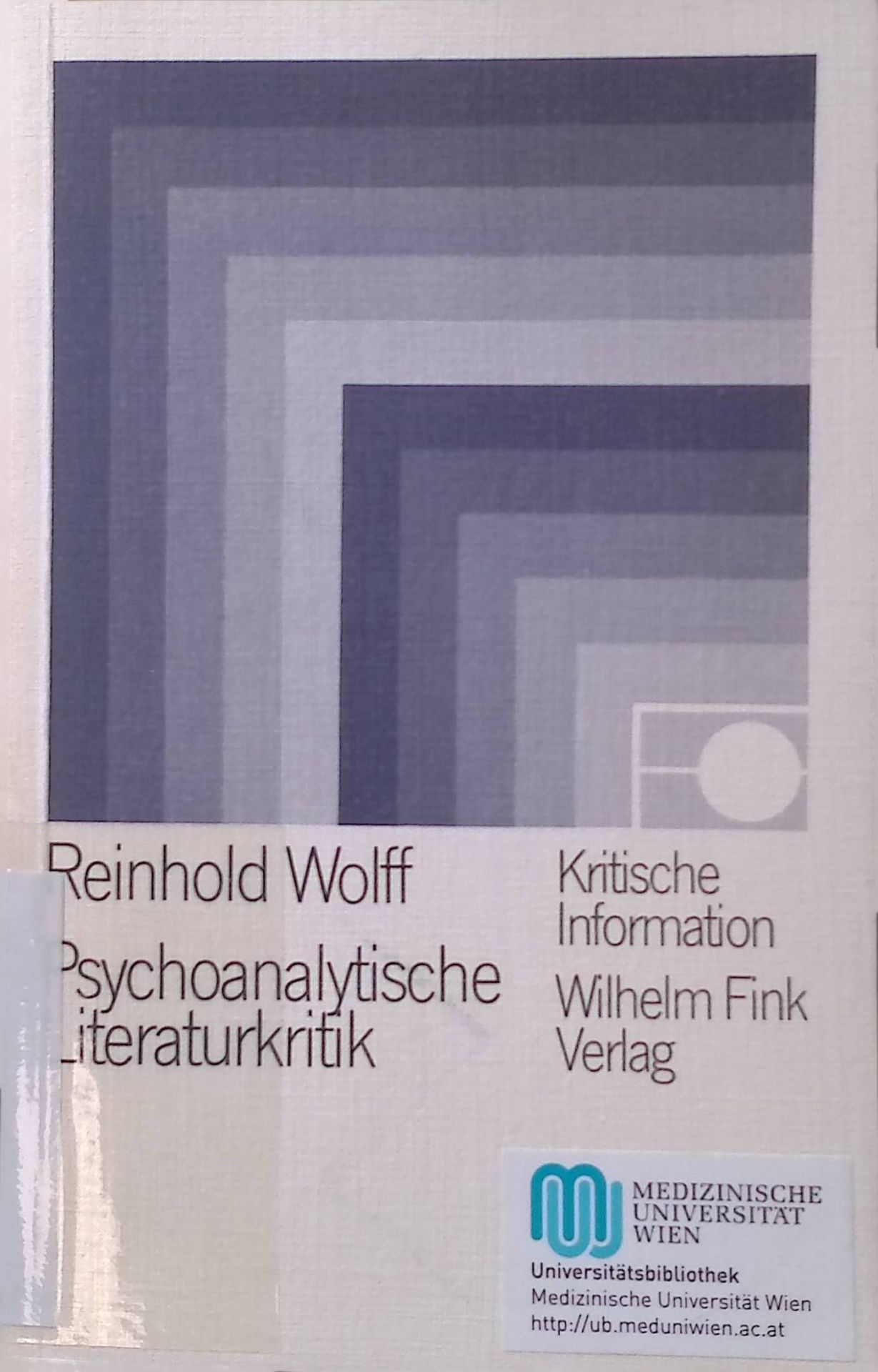 Psychoanalytische Literaturkritik