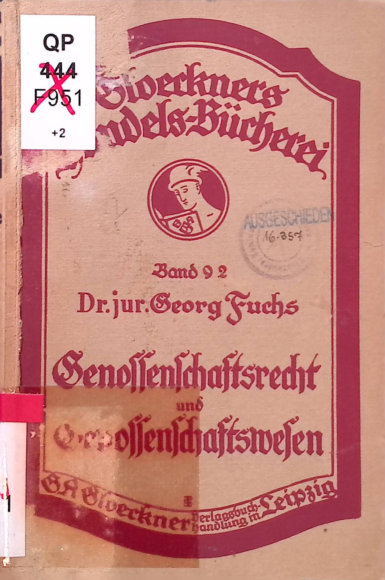 Genossenschaftsrecht und Genossenschaftswesen