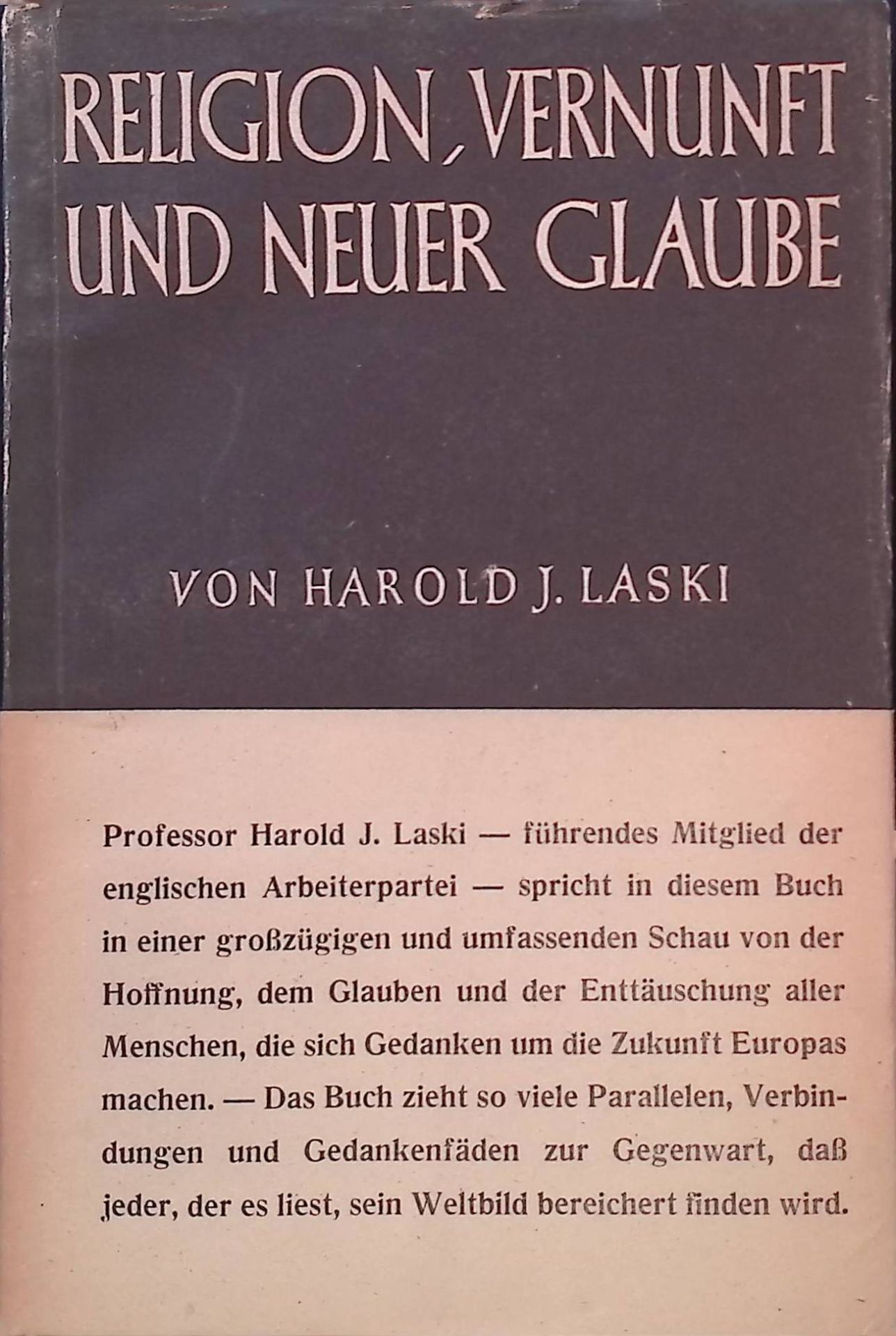 Religion, Vernunft und neuer Glaube