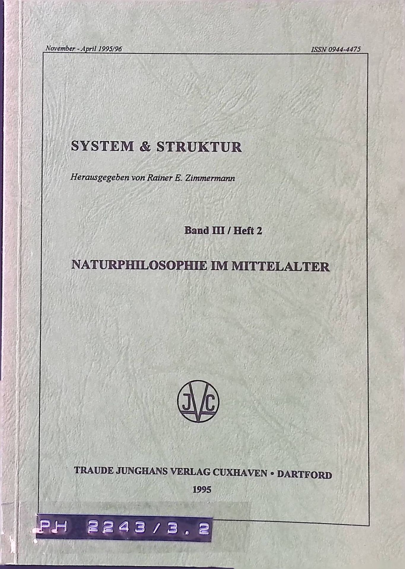 Naturphilosophie im Mittelalter