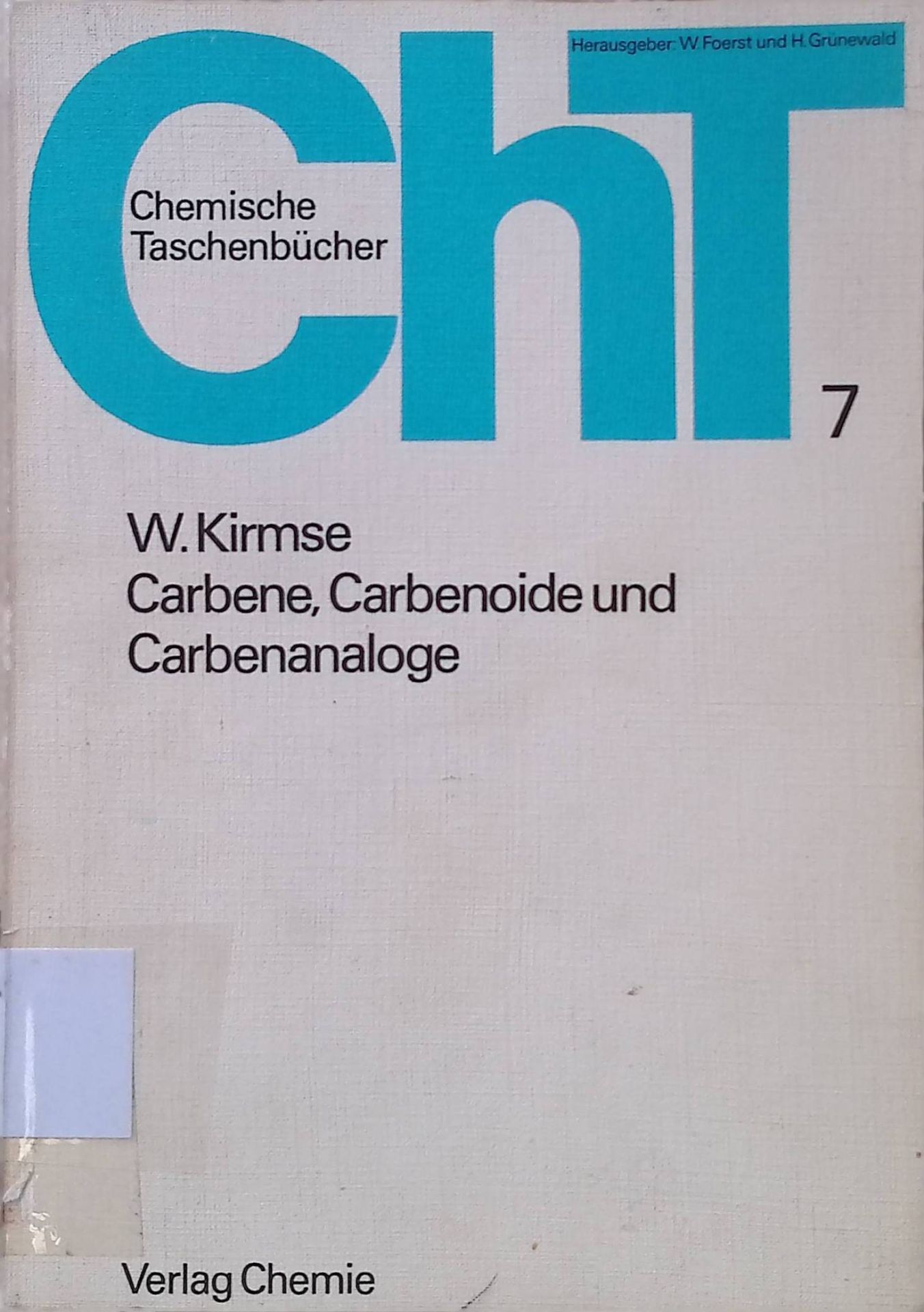 Carbene, Carbenoide und Carbenanaloge