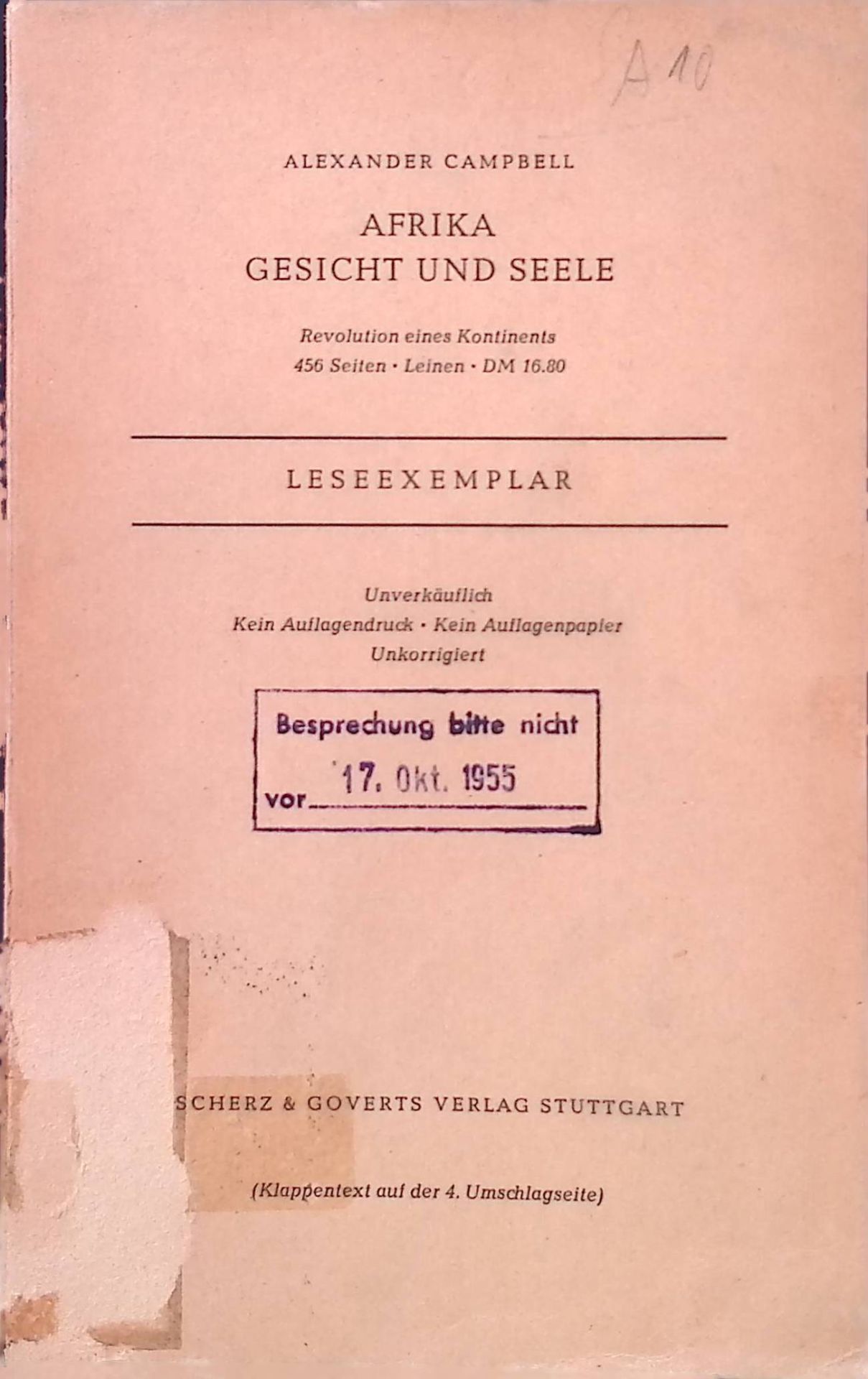 Afrika, Gesicht und Seele : Revolution eines Kontinents