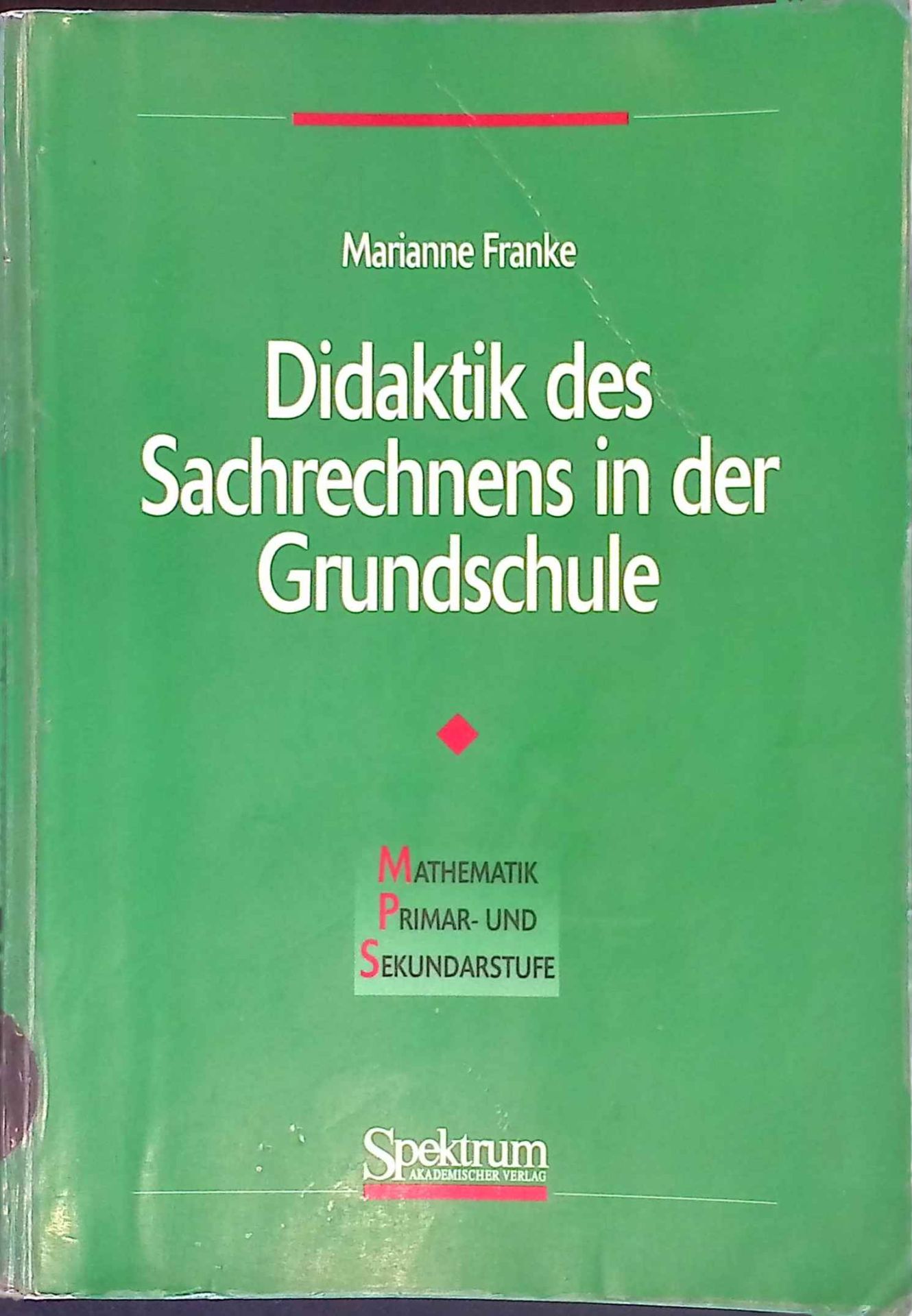 Didaktik des Sachrechnens in der Grundschule