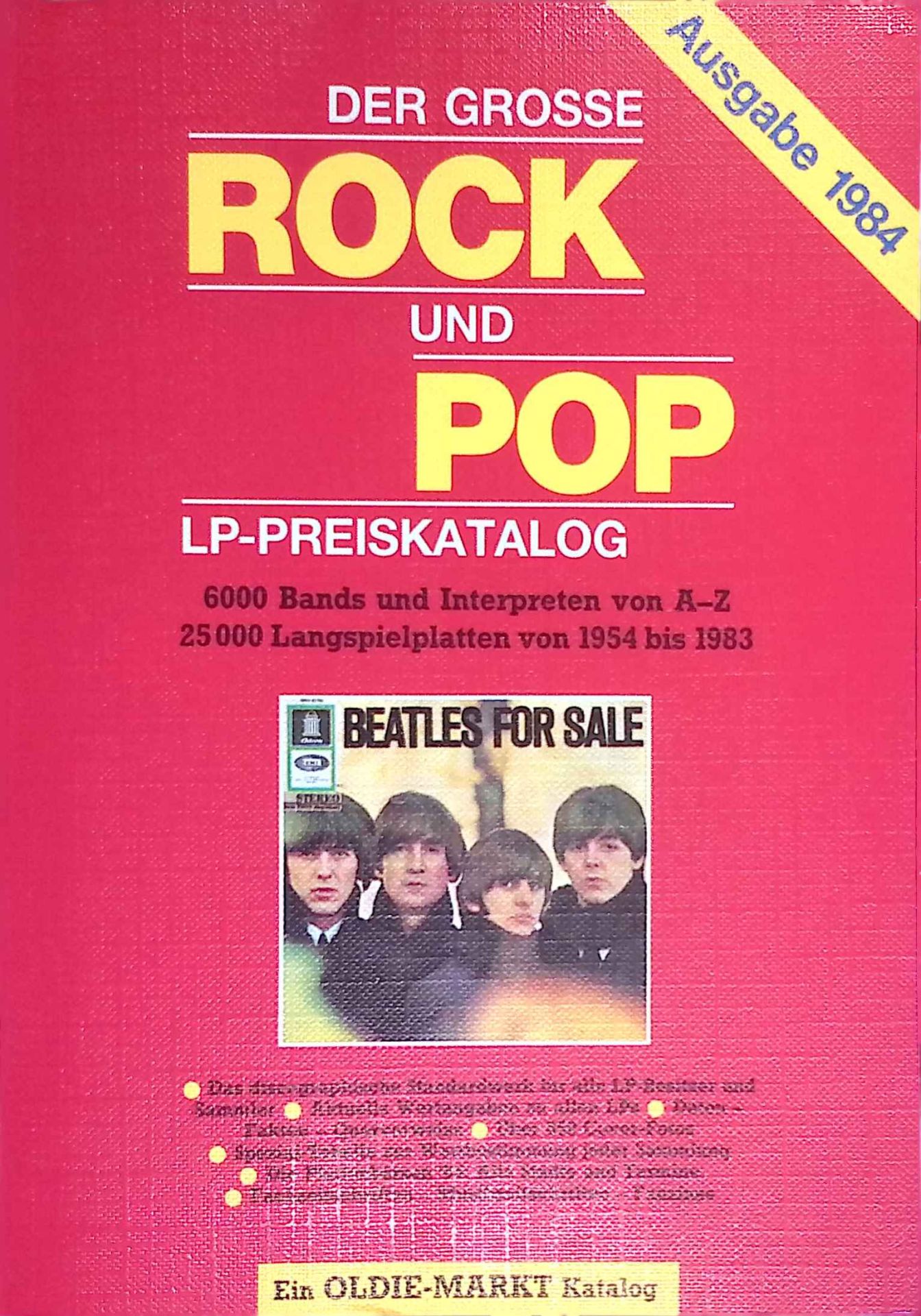 Das Grosse Rock und Pop LP-Preiskatalog