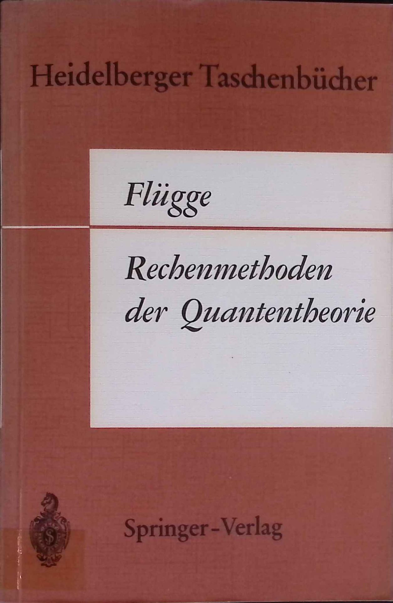 Rechenmethoden der Quantentheorie - T. 1., Elementare Quantenmechanik : Dargest. in Aufgaben u. Lösungen