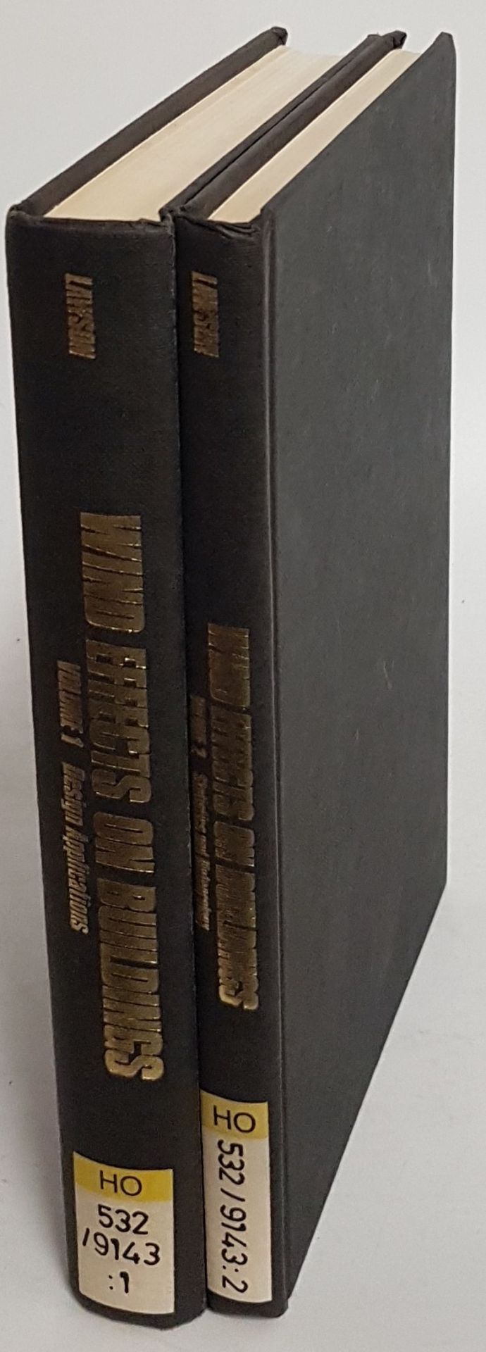 Wind Effects on Buildings (2 vols./ 2 Bände KOMPLETT) - Vol.I: Design Applications/ Vol.II: Statistics and Meteorology