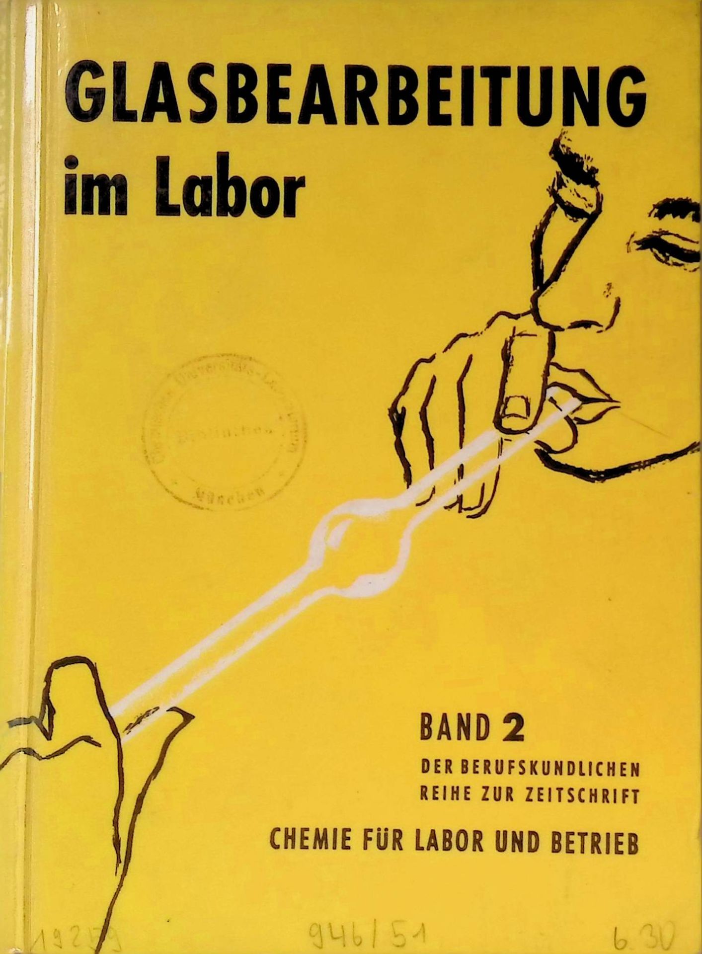 Glasbearbeitung im Labor