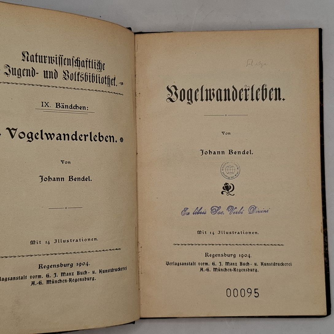 Naturwissenschaftliche Jugend- und Volksbibliothek. - IX. BÄNDCHEN: Vogelwanderleben