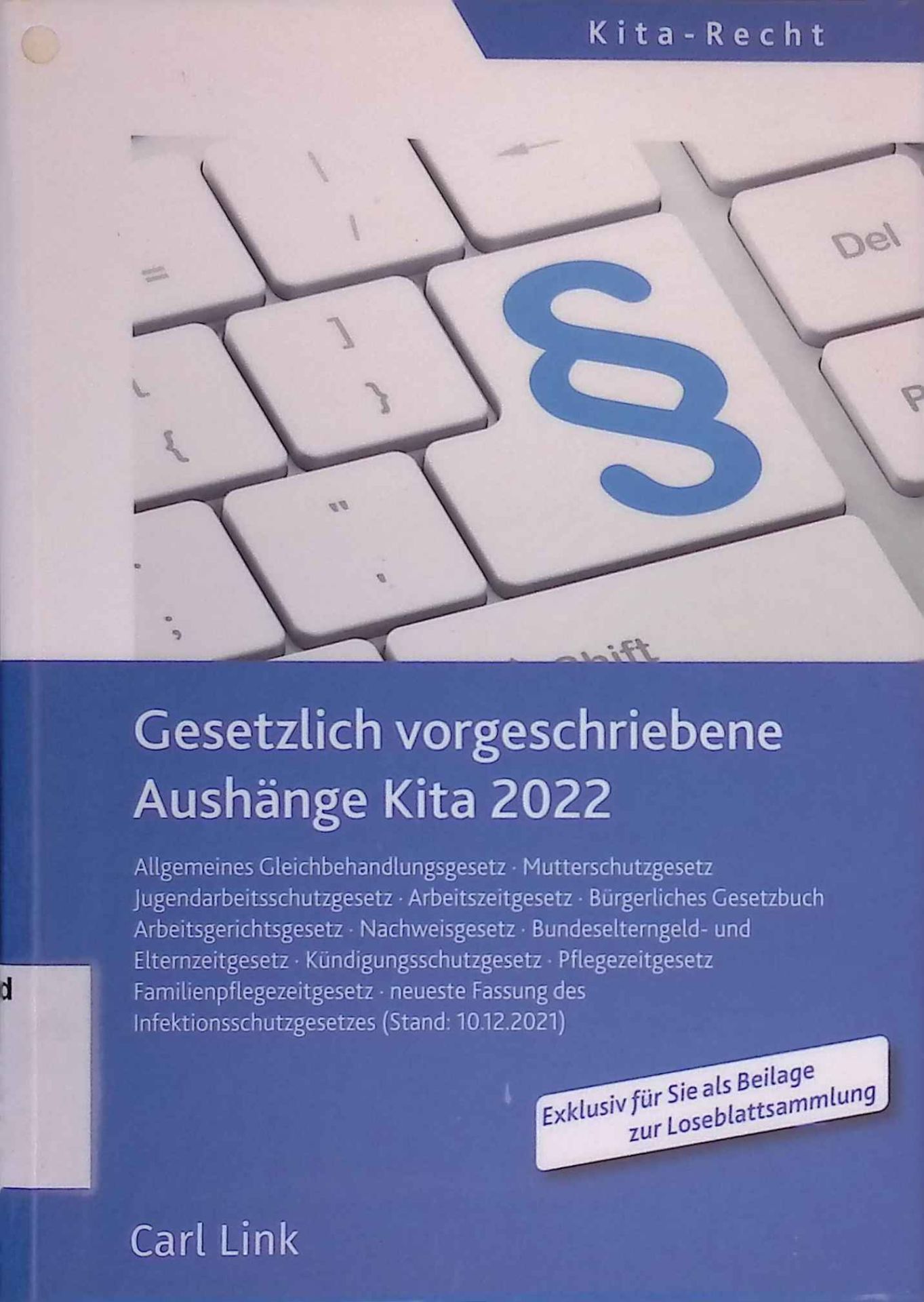 Gesetzlich vorgeschriebene Aushänge Kita