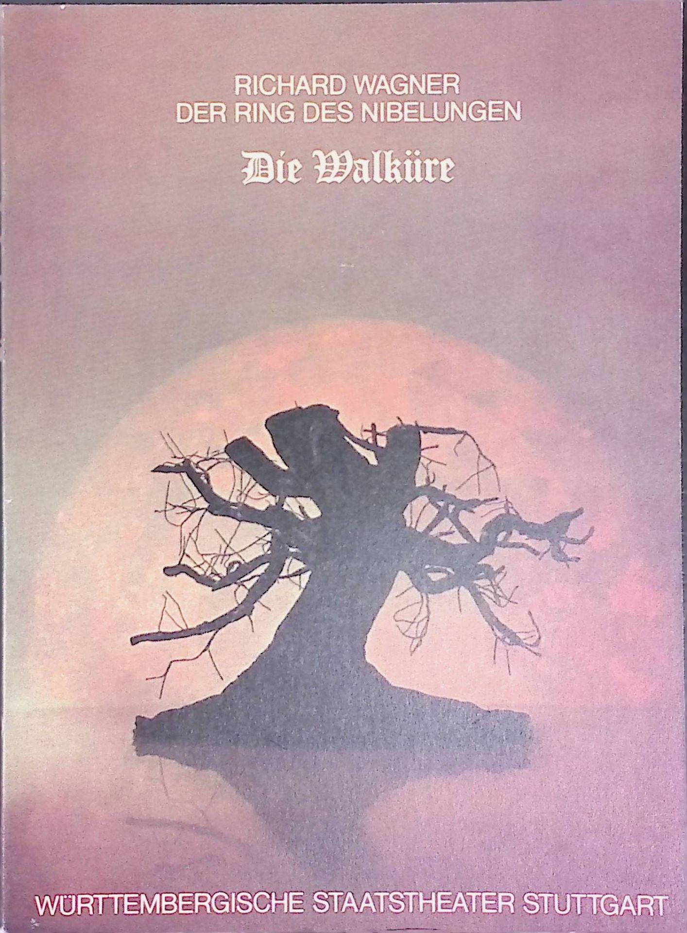 Zur dramaturgischen Fornm der Walküre -in: Richard Wagner. Der Ring des Nibelungen. Die Walküre