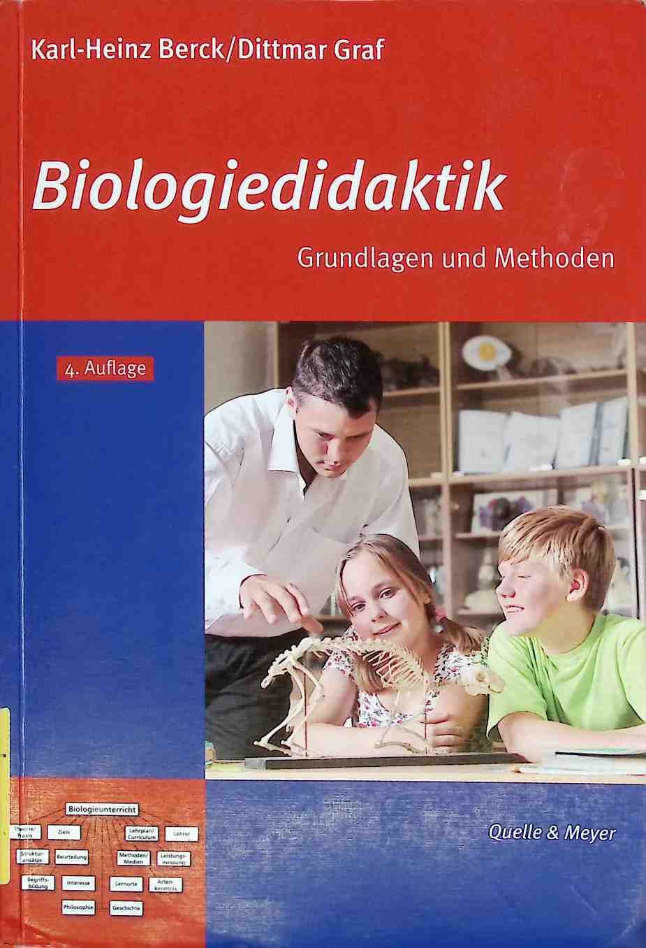 Biologiedidaktik : Grundlagen und Methoden