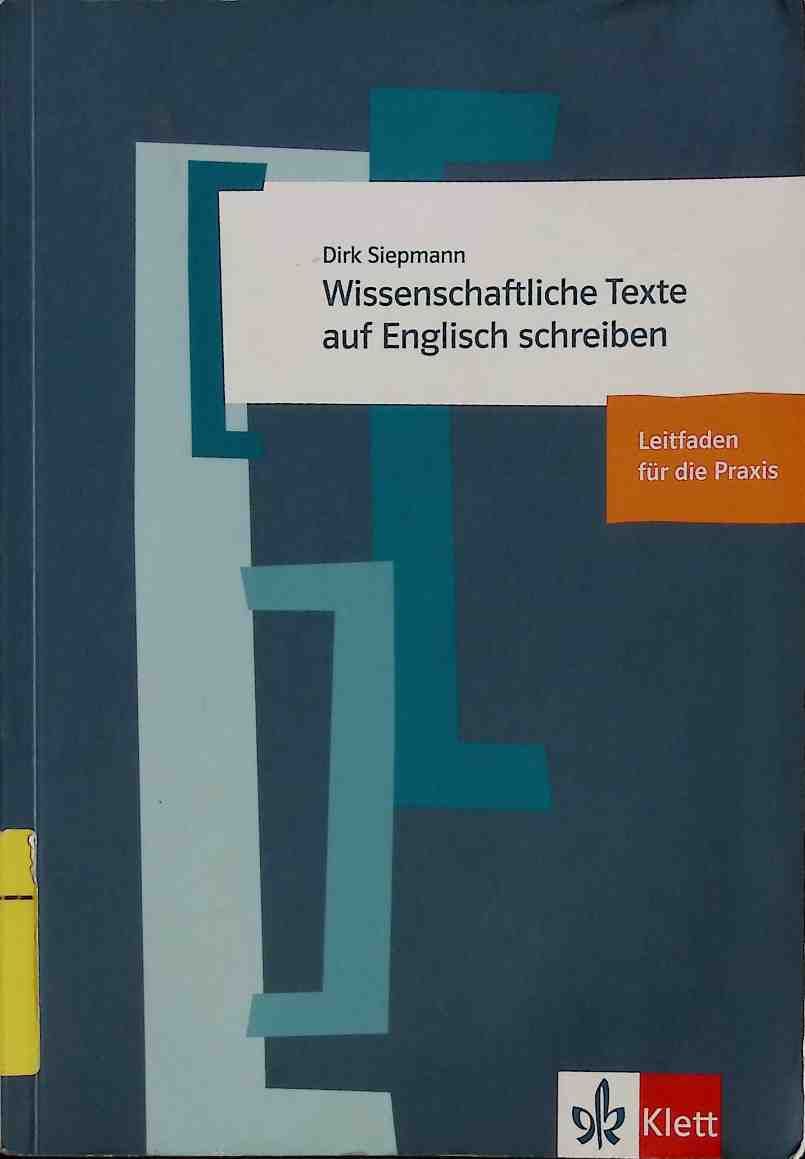Wissenschaftliche Texte auf Englisch schreiben : Leitfaden für die Praxis