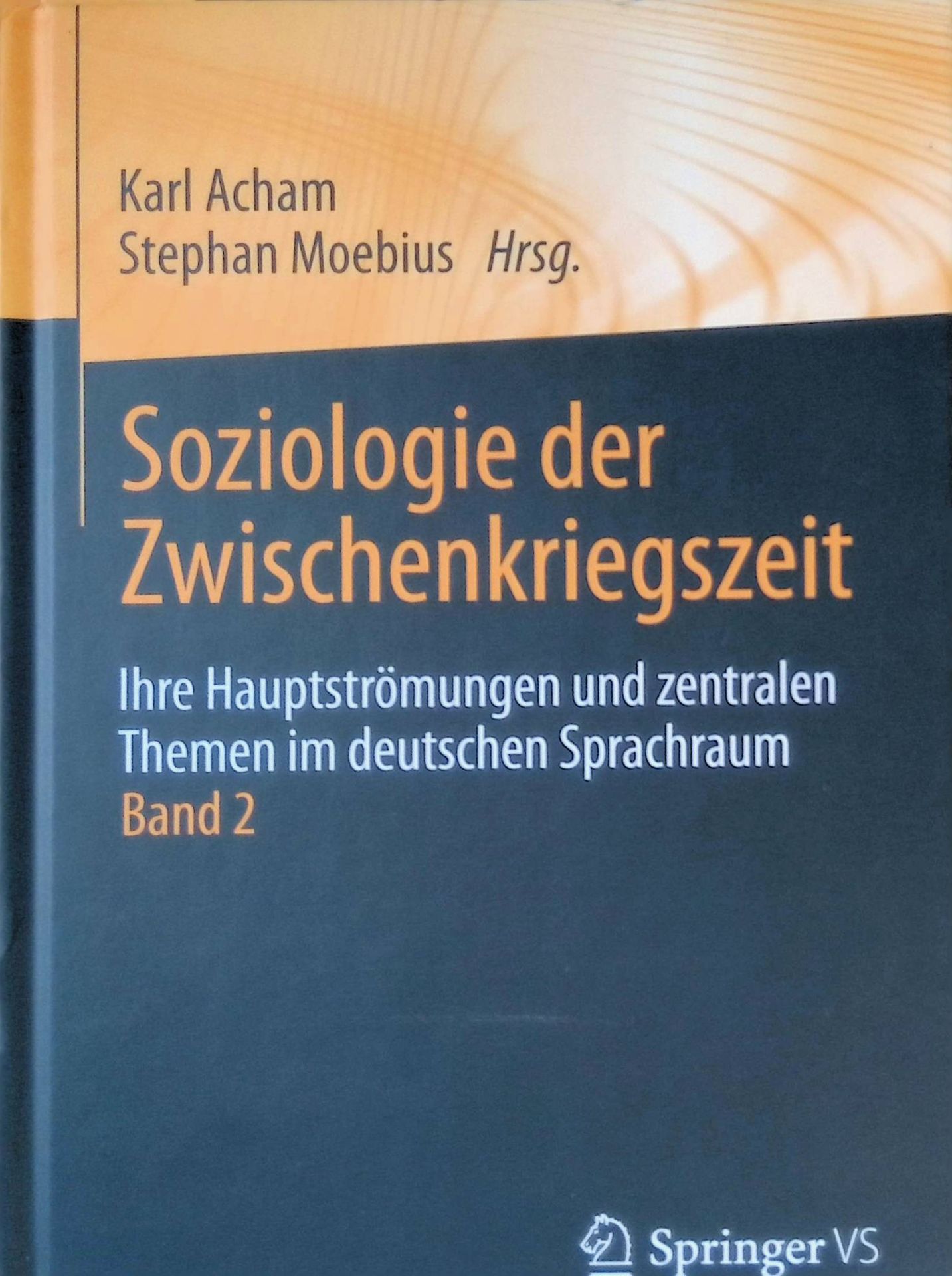 Soziologie der Zwischenkriegszeit : Ihre Hauptströmungen und zentralen Themen im deutschen Sprachraum, Band 2