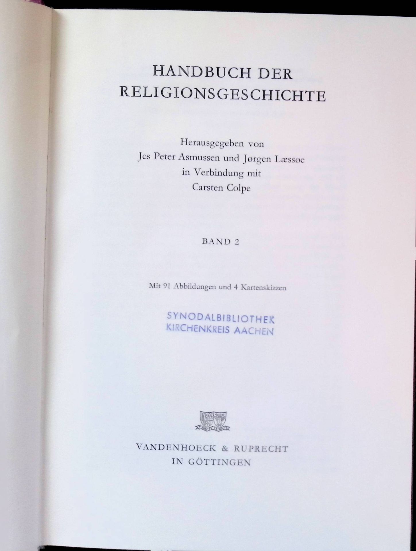 Handbuch der Religionsgeschichte, BAND 2