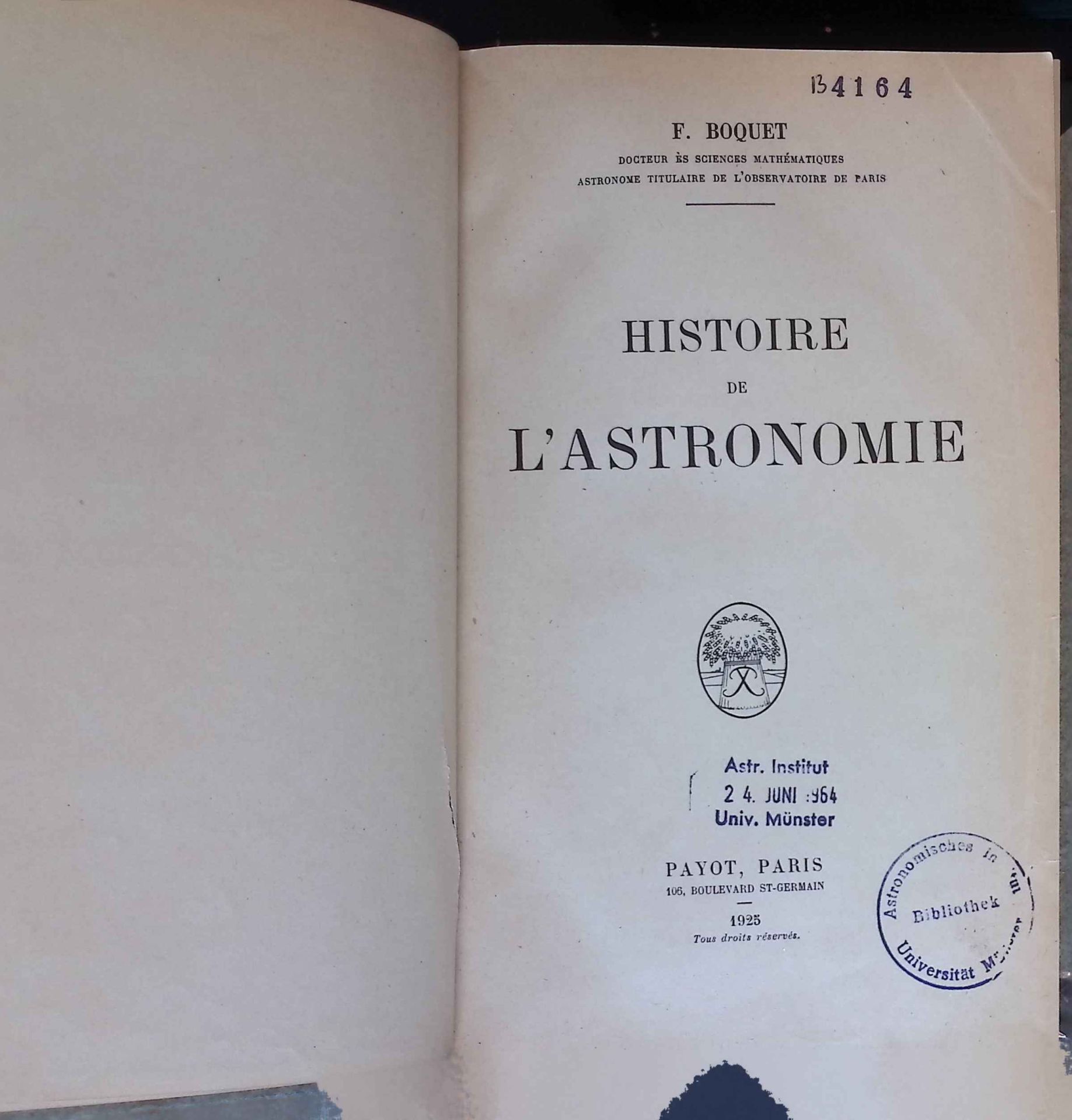 Histoire de L'Astronomie