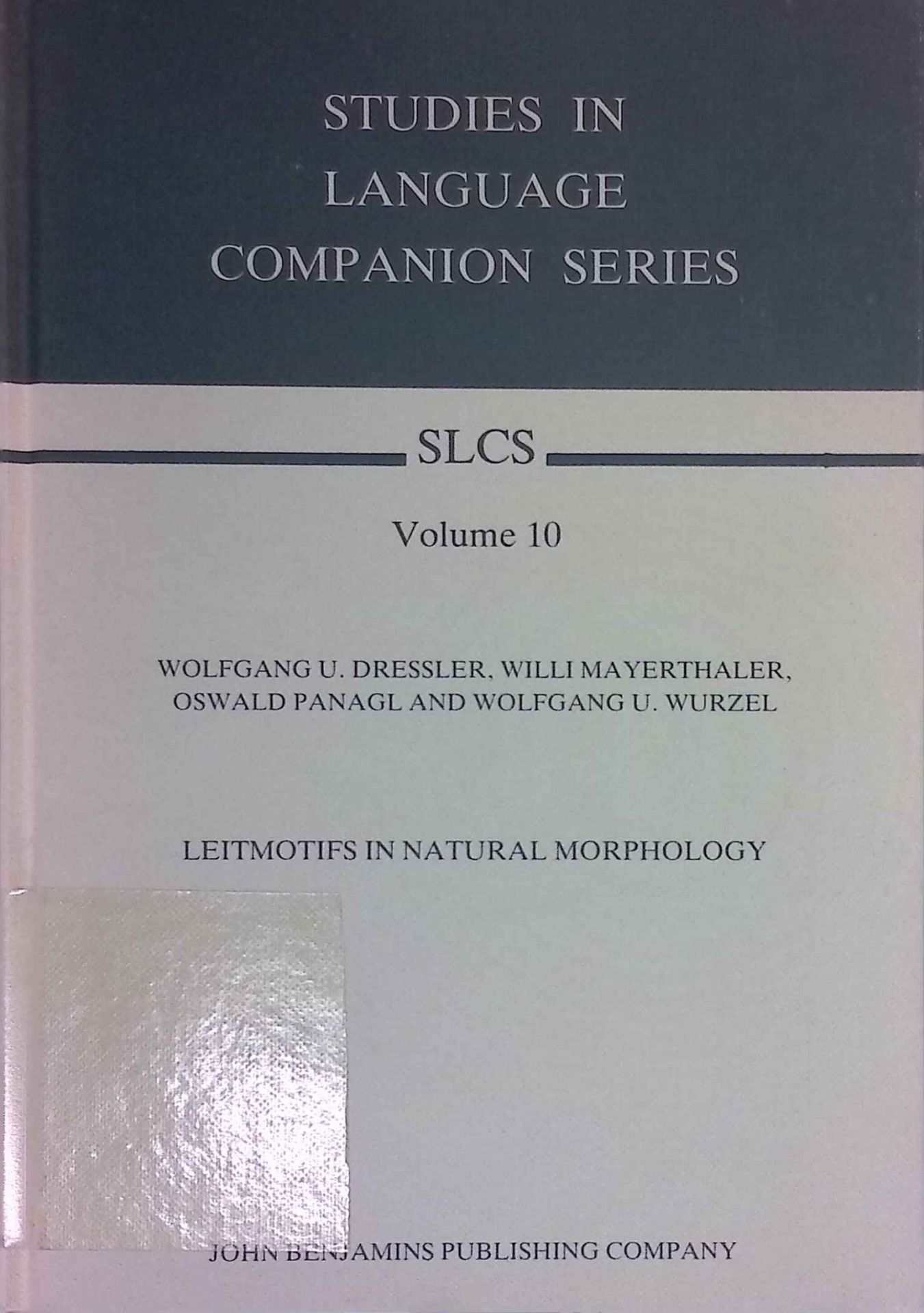 Leitmotifs in Natural Morphology