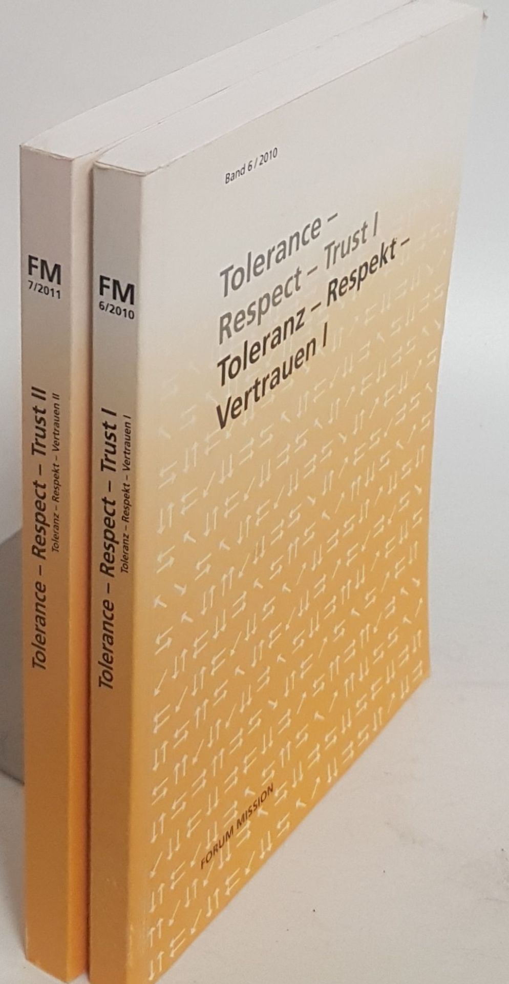 Toleranz - Respekt - Vertrauen I/II (Tolerance - Respect - Trust) (2 vols./ 2 Bände KOMPLETT)