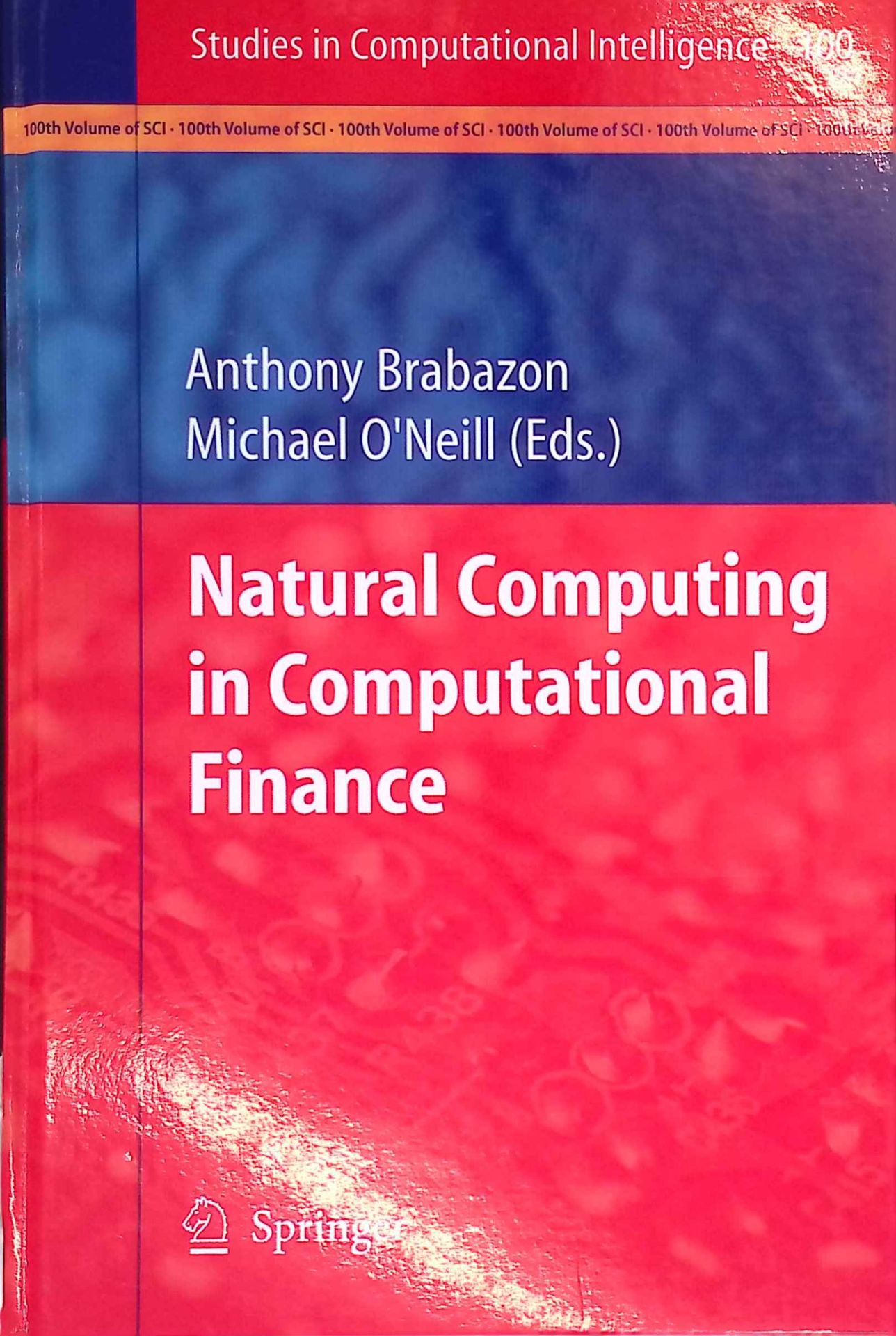 Natural Computing in Computational Finance