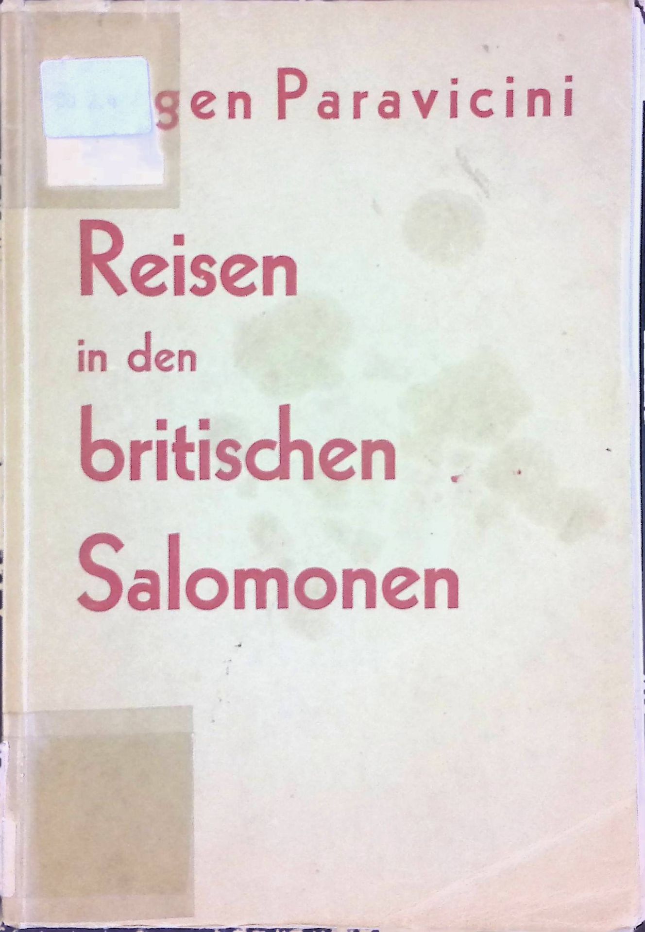 Reisen in den britischen Salomonen