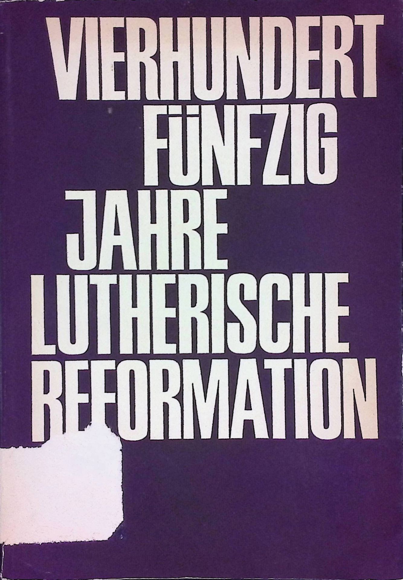 Martin Luther und Polen -in: Vierhundertfünfzig Jahre lutherische Reformation. 1517 - 1967. Festschrift für Franz Lauz zum 60. Geburtstag