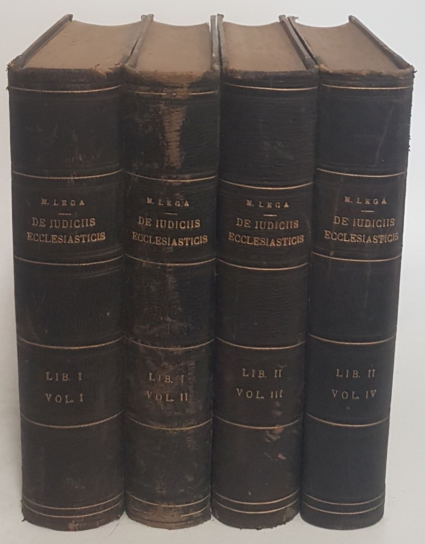 Praelectiones in Textum Iuris Canonici: De Iudiciis Ecclesiasticis in Scholis Pont. Sem. Rom. Habitae (4 vols./ 4 Bände KOMPLETT)