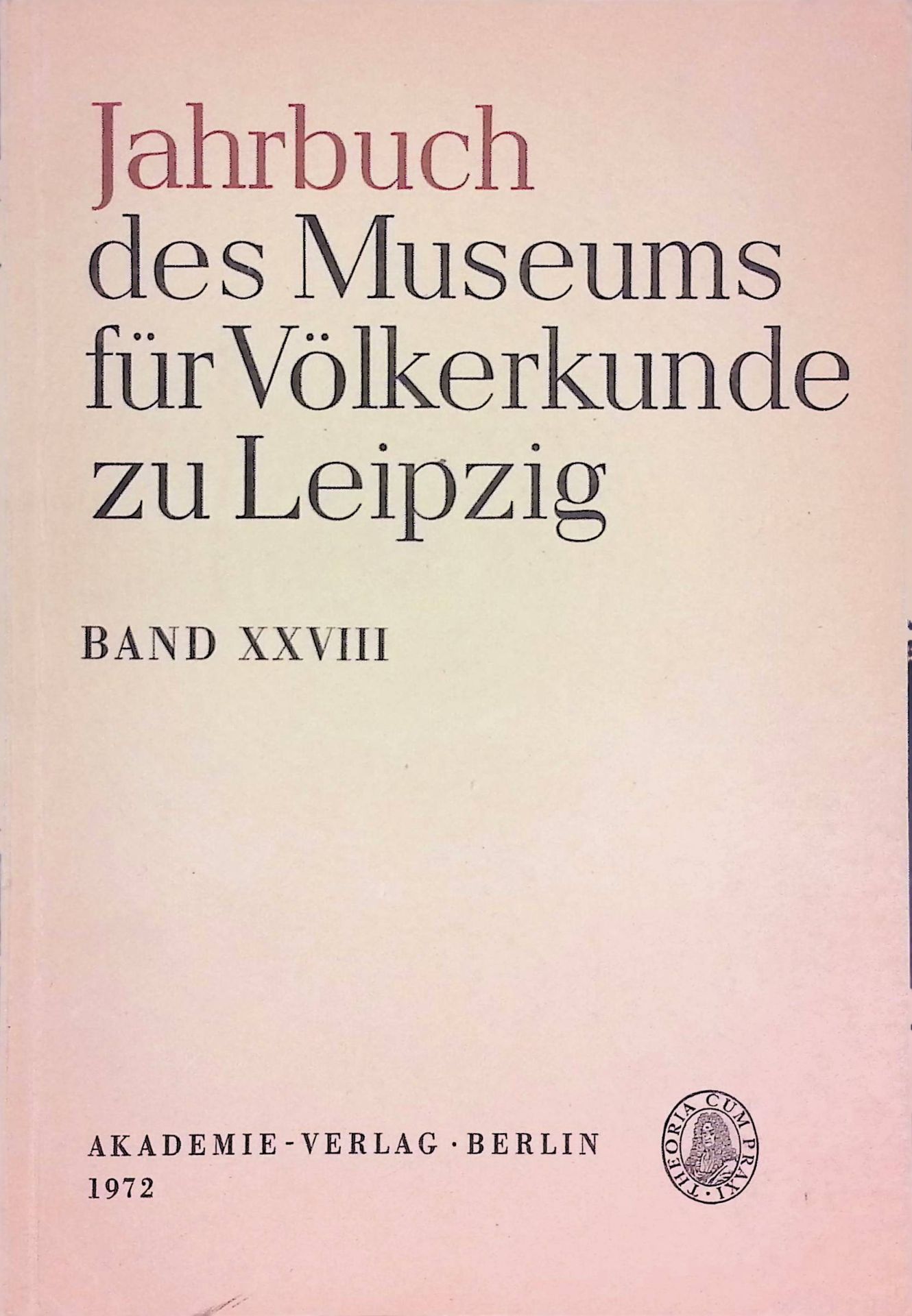 Leninismus, nationale Befreiungsbewegung und ethographische Forschung. -in: Ethnographische Arbeitstagung zum 100. Geburtstag W. I. Lenins. (1. u. 2. April 1970). Jahrbuch des Museums für Völkerkunde zu Leipzig. Band 28